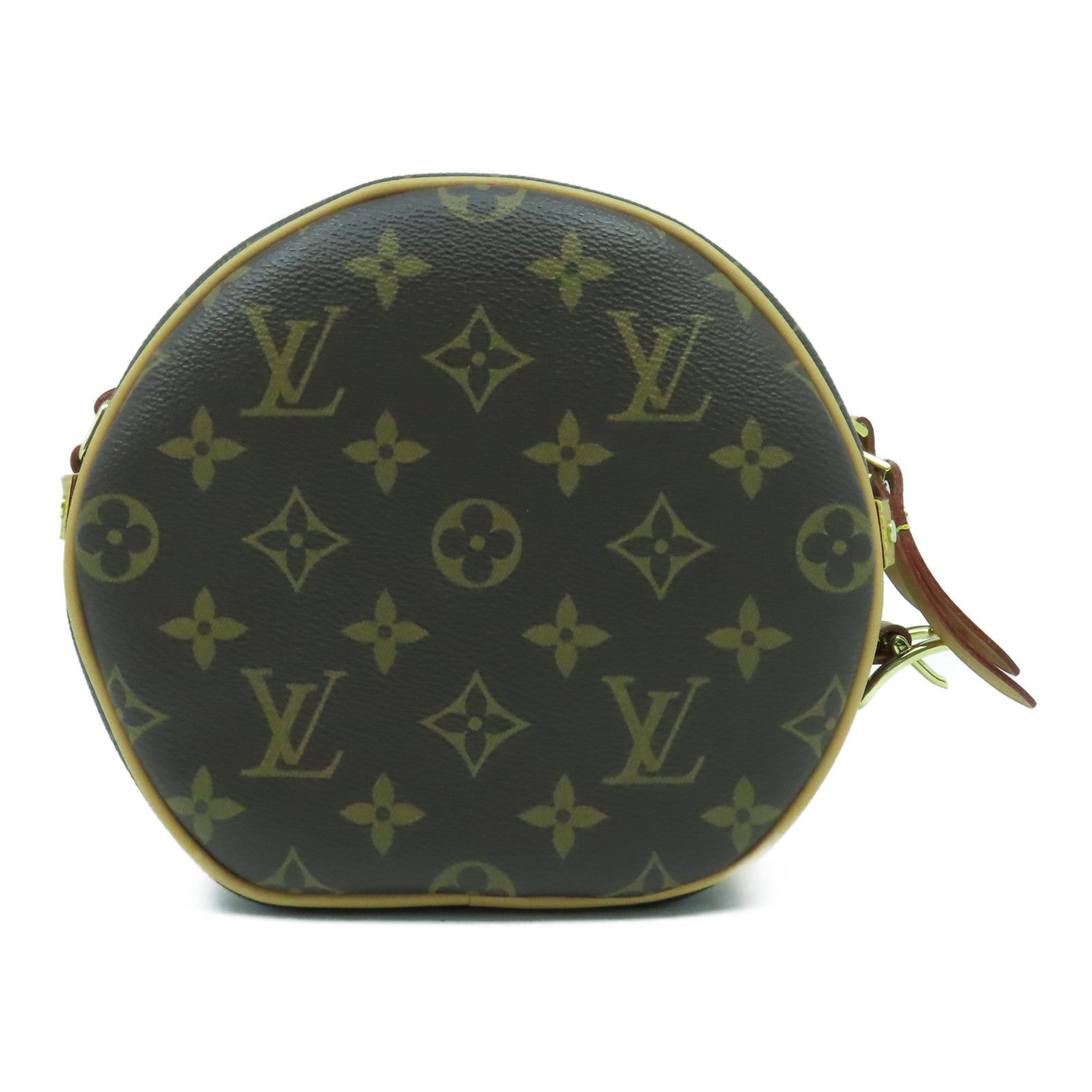 LOUIS VUITTON Monogram Boite Chapeau Souple PM金扣肩背袋啡色