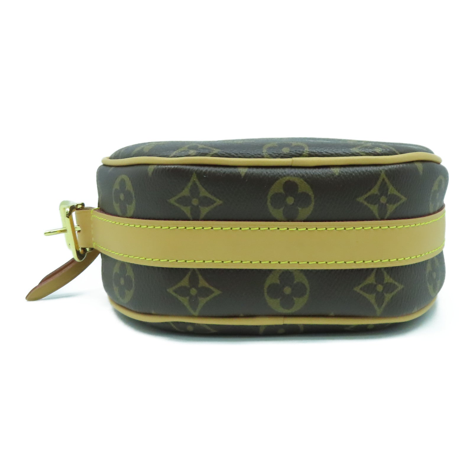 LOUIS VUITTON Monogram Boite Chapeau Souple PM金扣肩背袋啡色