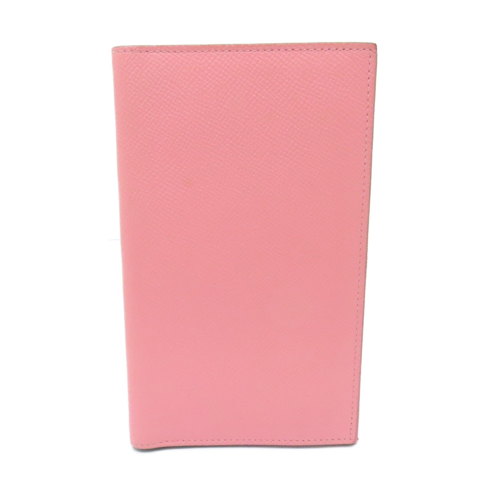 HERMES Epsom皮革Agenda Cover筆記簿套粉紅色