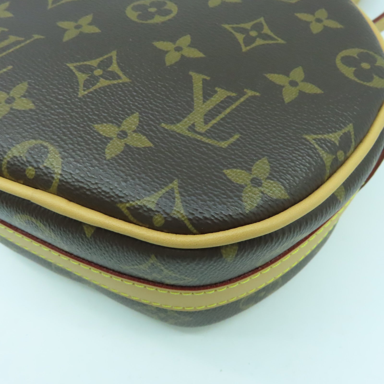 LOUIS VUITTON Monogram Boite Chapeau Souple PM金扣肩背袋啡色