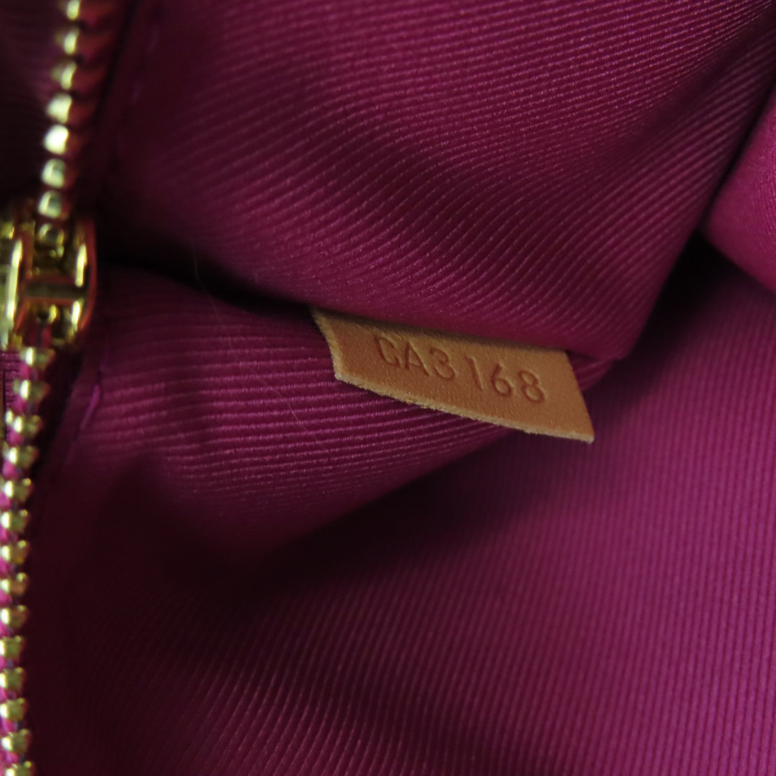 LOUIS VUITTON Monogram Cluny BB金扣手挽肩背兩用袋啡色/粉紅色