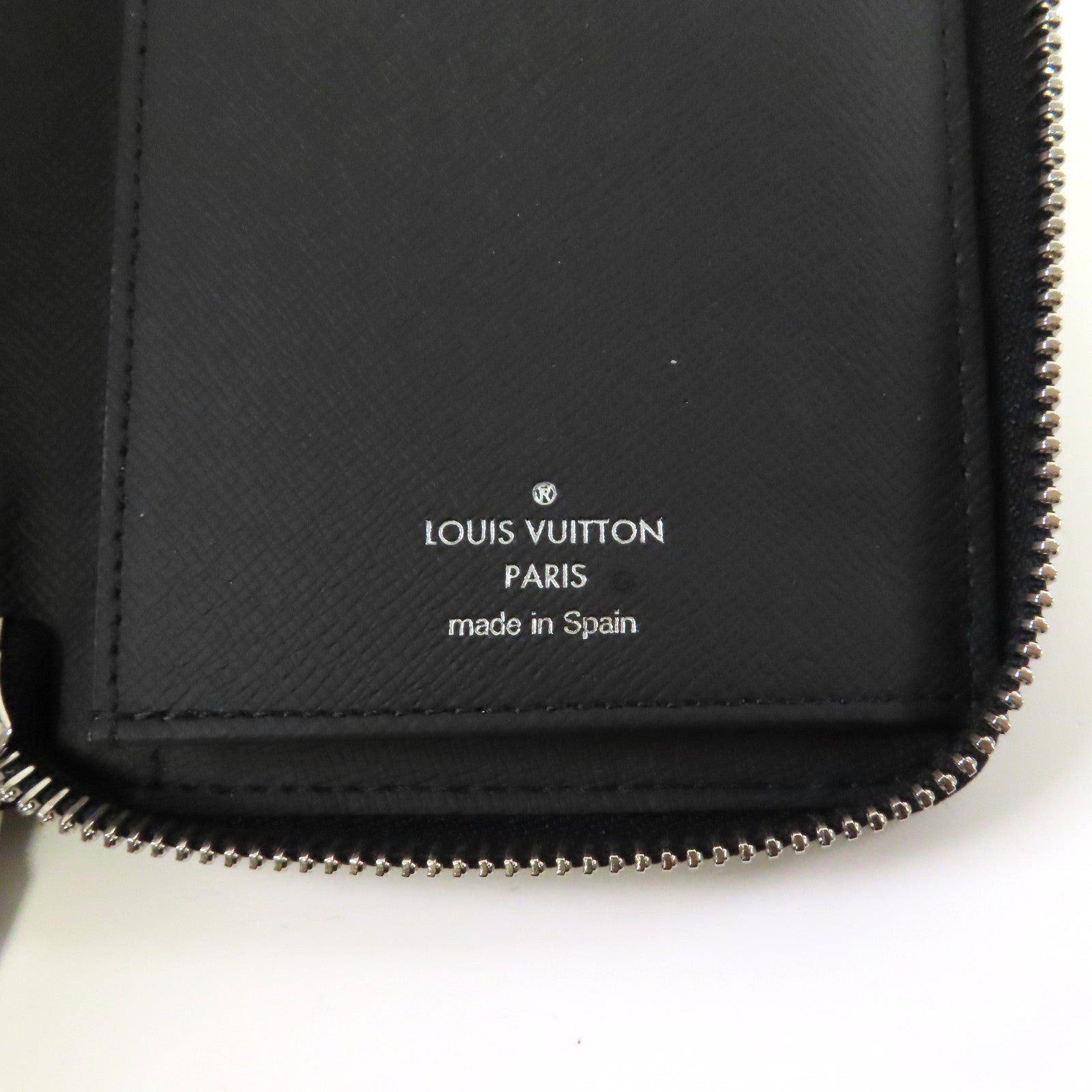 LOUIS VUITTON Damier Graphite Pixel Zipper Long Wallet銀扣長錢包藍色/灰色
