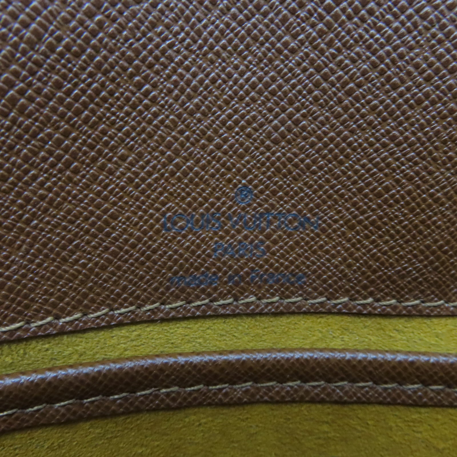 LOUIS VUITTON Monogram Musette Tango Gold Buckle Shoulder Bag Brown