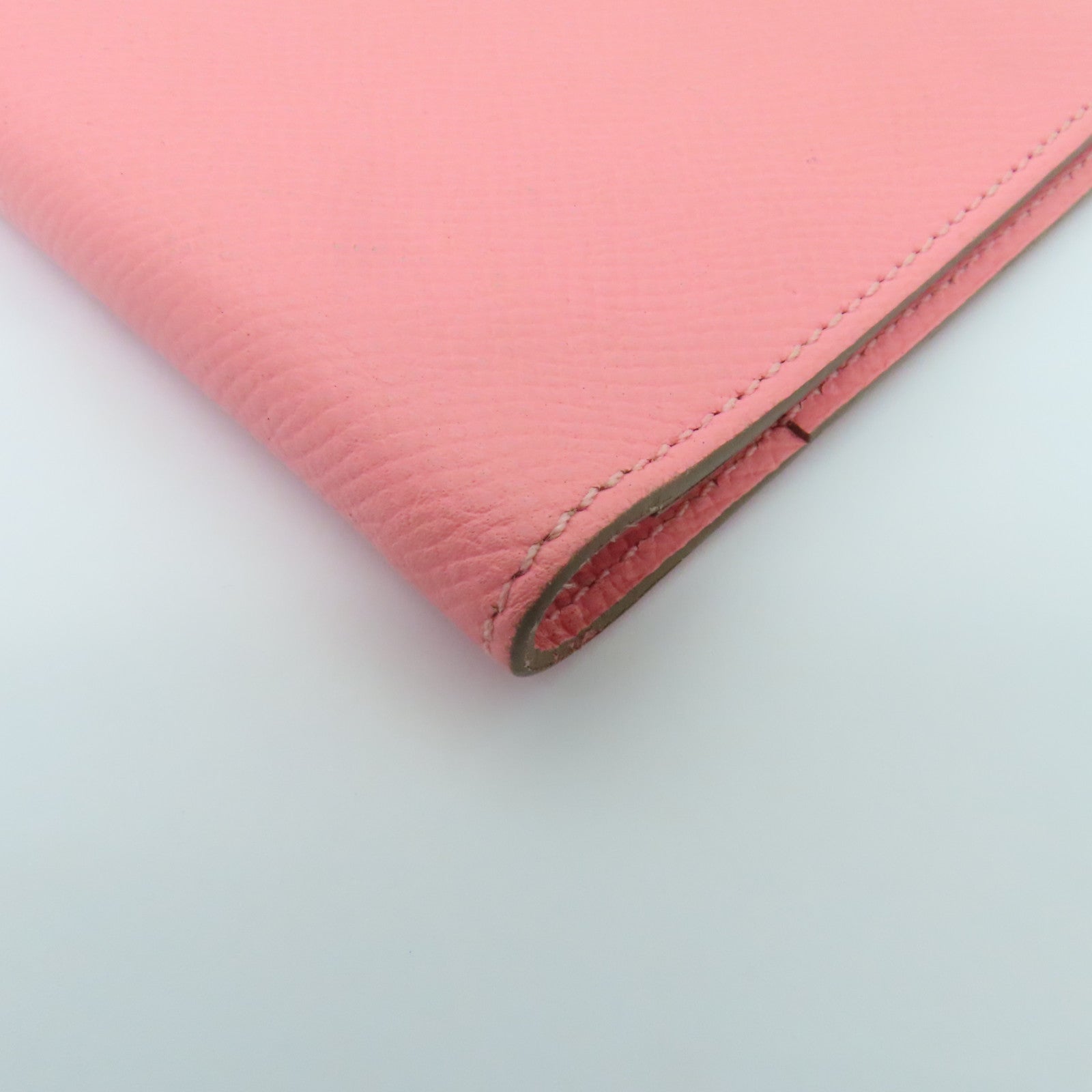 HERMES Epsom皮革Agenda Cover筆記簿套粉紅色