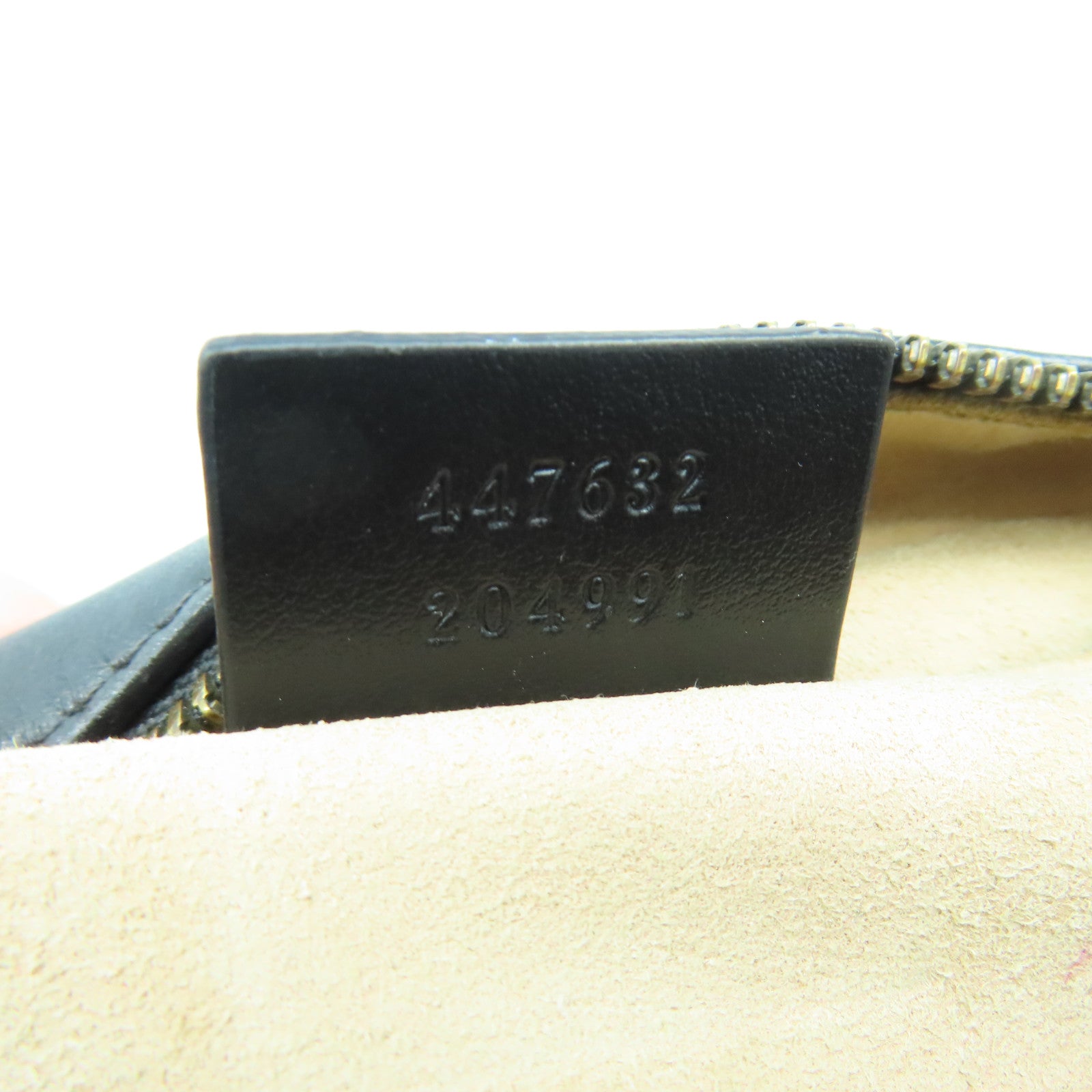 GUCCI 牛皮皮革GG Marmont金扣鏈帶肩背袋黑色
