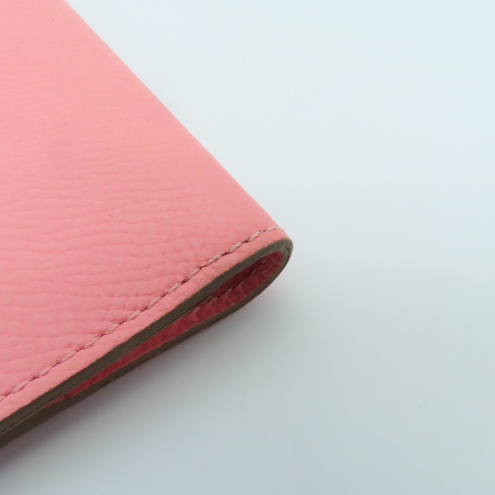 HERMES Epsom皮革Agenda Cover筆記簿套粉紅色