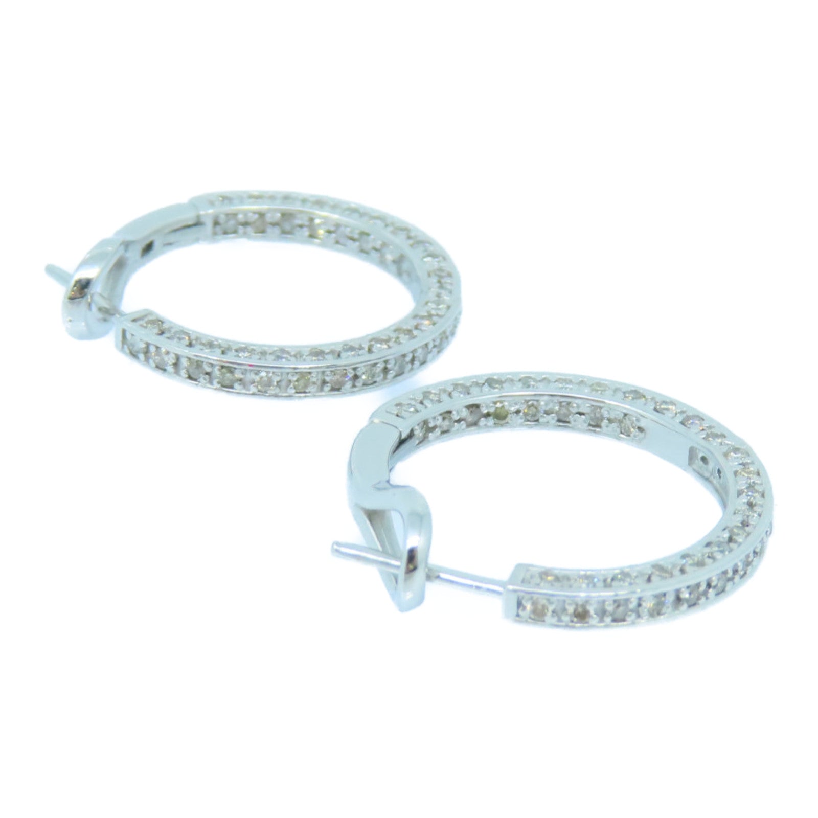 JEWELRY 950PT鉑金Diamond Earrings 1.0ct鑽石耳環