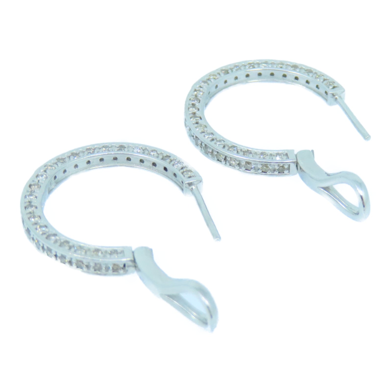 JEWELRY 950PT鉑金Diamond Earrings 1.0ct鑽石耳環