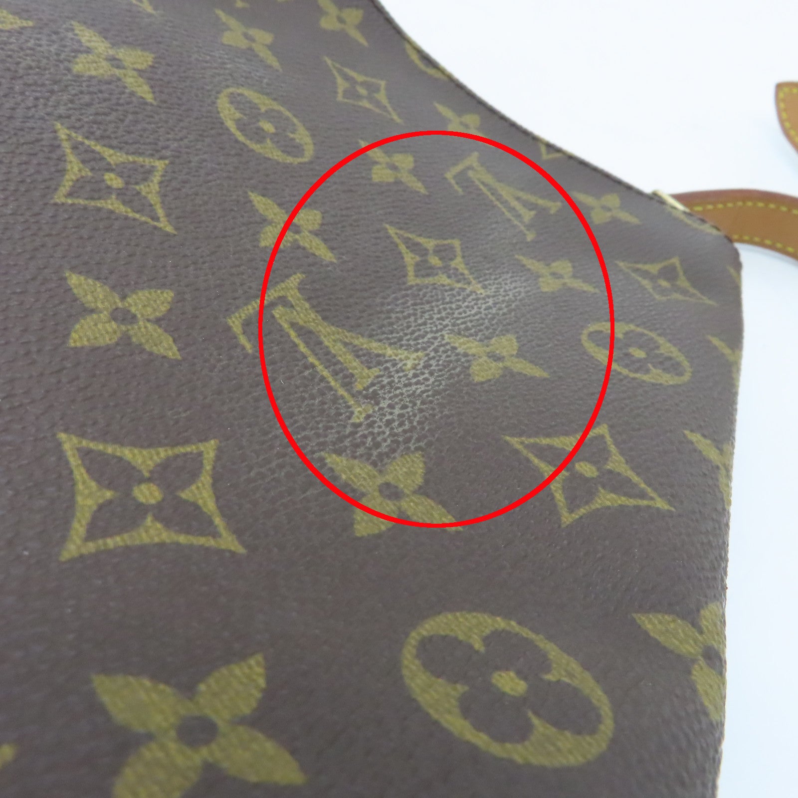 LOUIS VUITTON Monogram Musette Tango Gold Buckle Shoulder Bag Brown