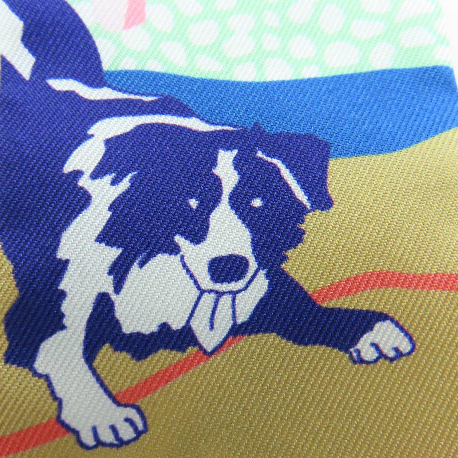 HERMES 絲質Twilly絲巾彩色