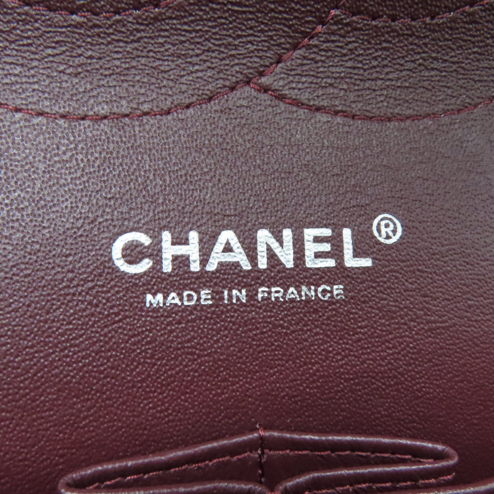 CHANEL 菱格羊皮皮革Jumbo銀扣鏈帶肩背袋黑色