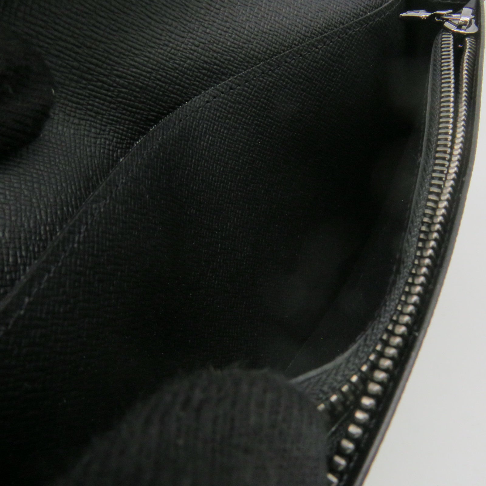 LOUIS VUITTON Monogram Brazza Long Wallet long wallet black