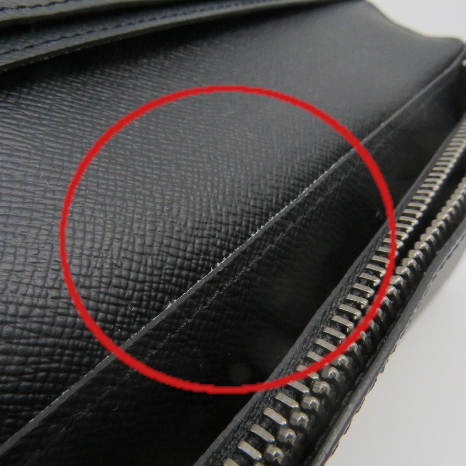 LOUIS VUITTON Monogram Brazza Long Wallet long wallet black