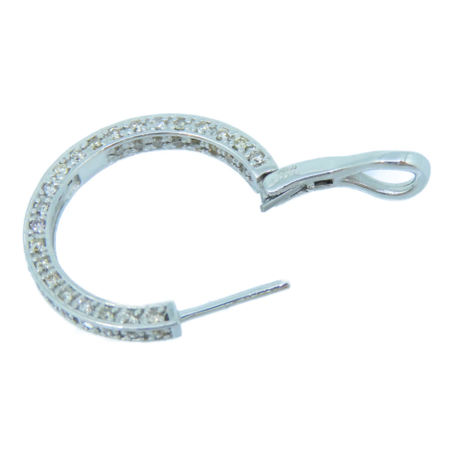 JEWELRY 950PT鉑金Diamond Earrings 1.0ct鑽石耳環