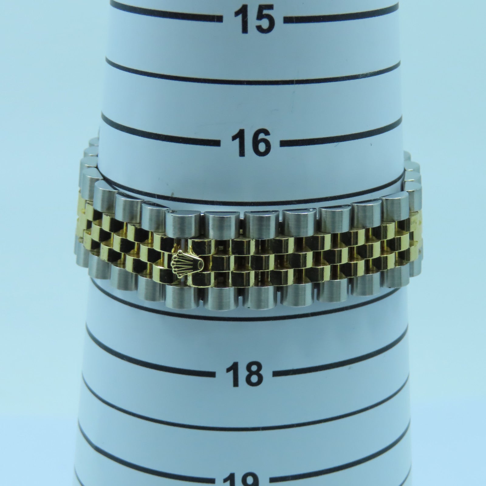 ROLEX 18K黃金Datejust 36mm不鏽鋼手錶自動機芯金色