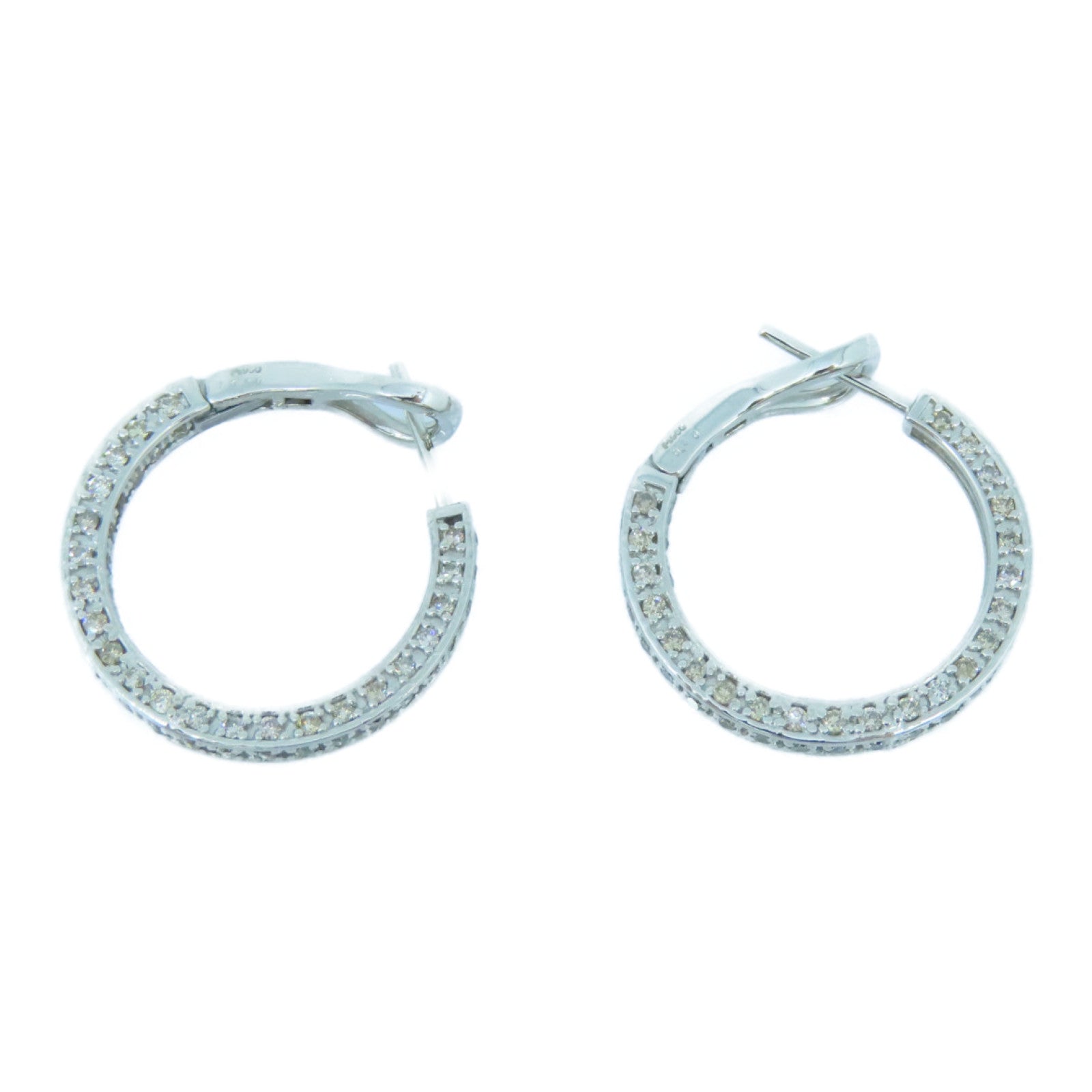 JEWELRY 950PT鉑金Diamond Earrings 1.0ct鑽石耳環