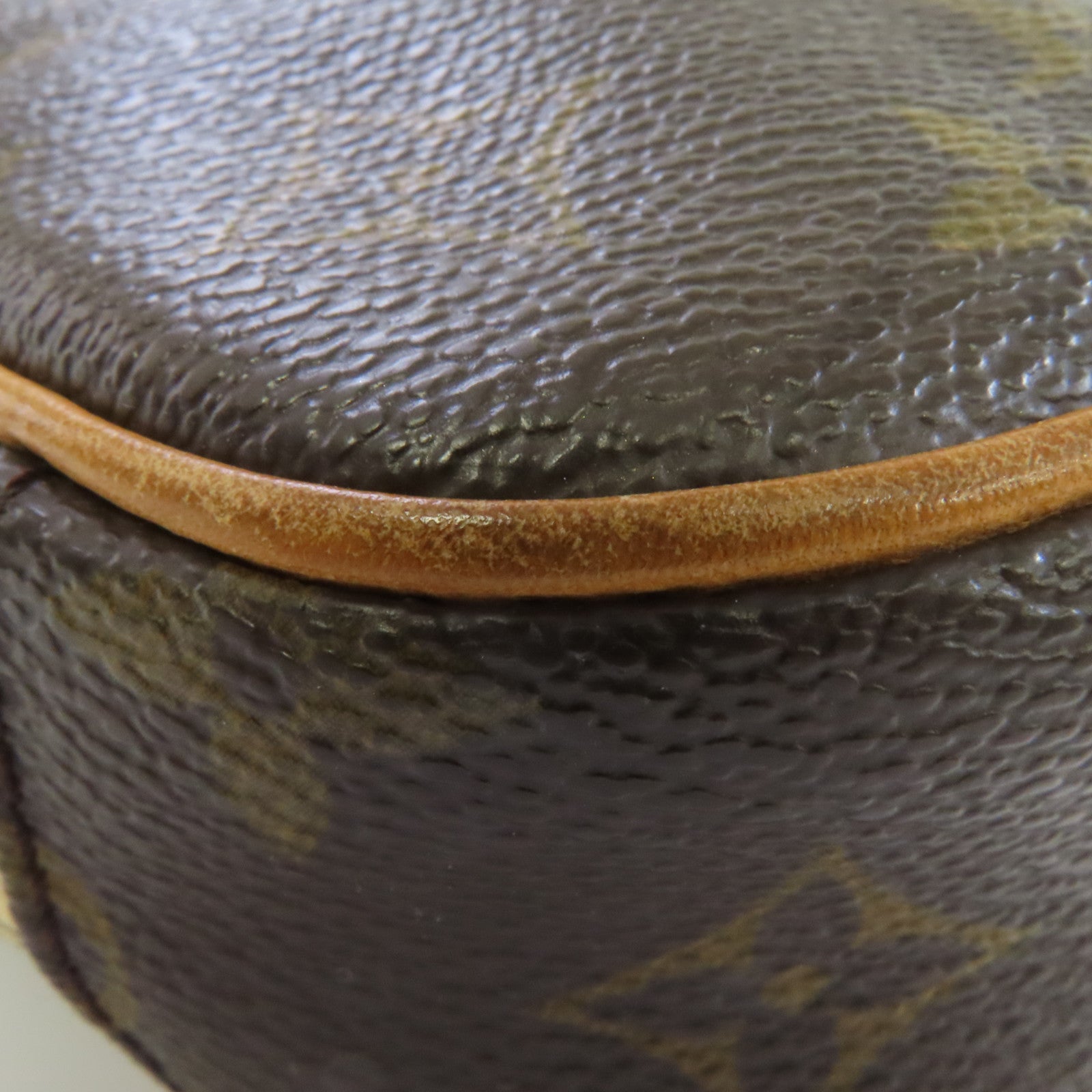 LOUIS VUITTON Monogram Pochette Gange Waist Body Bag金扣腰包啡色