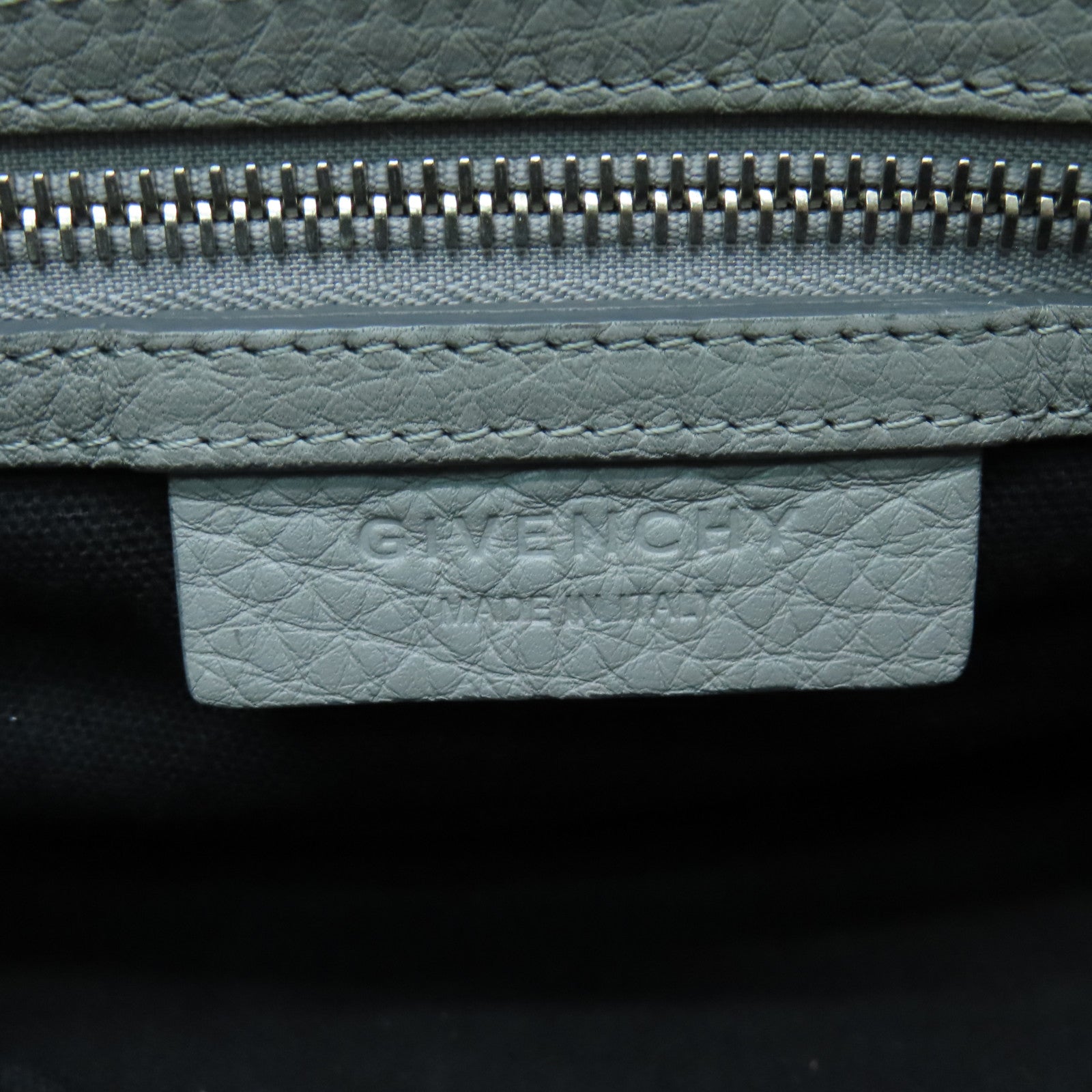GIVENCHY 牛皮皮革2 Way Bag手挽肩背兩用袋灰色