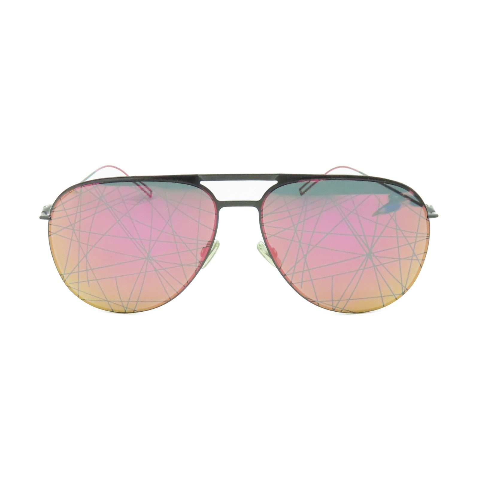 Dior PVC/金屬Sunglasses太陽眼鏡黑色/紫色
