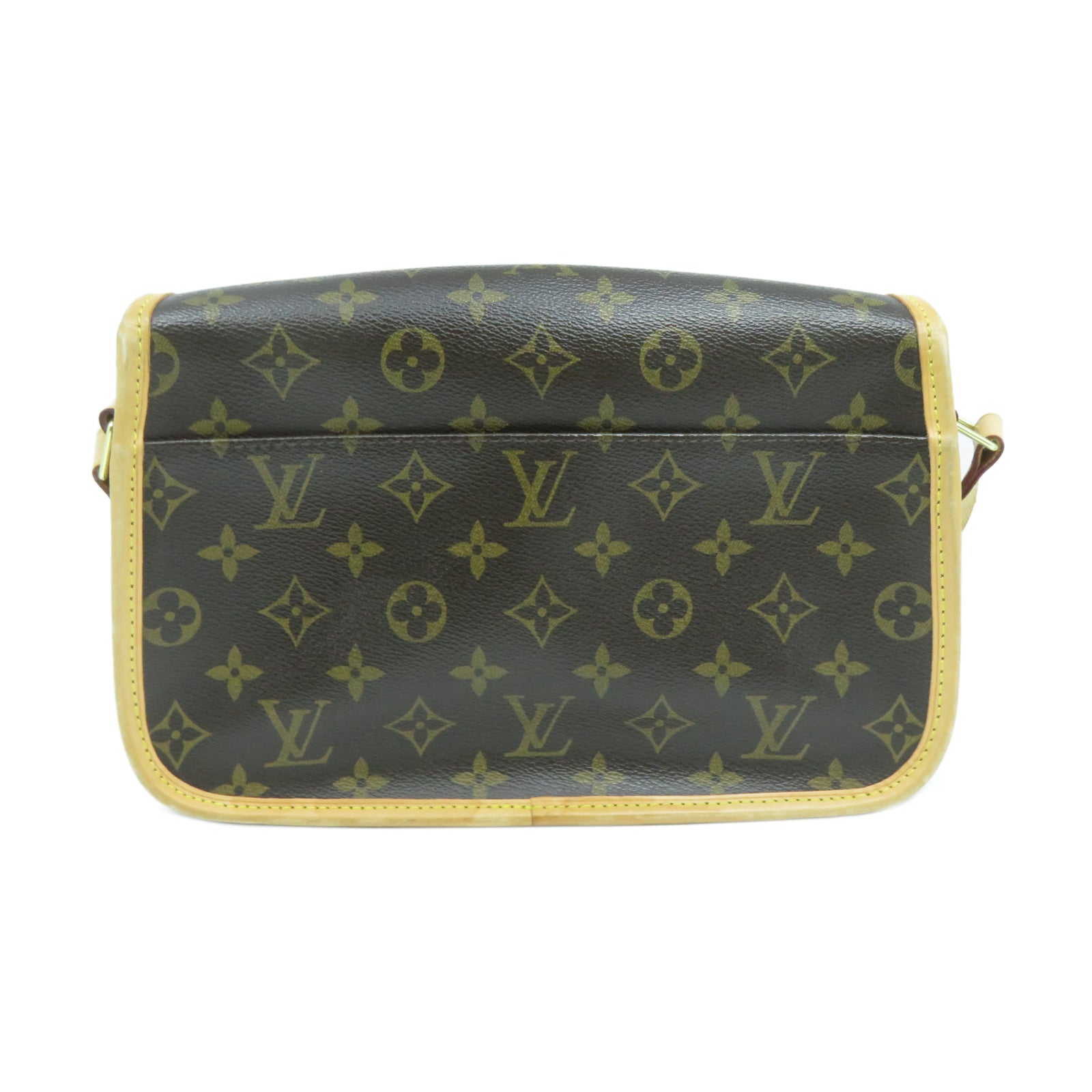 LOUIS VUITTON Monogram Sologne金扣肩背袋啡色