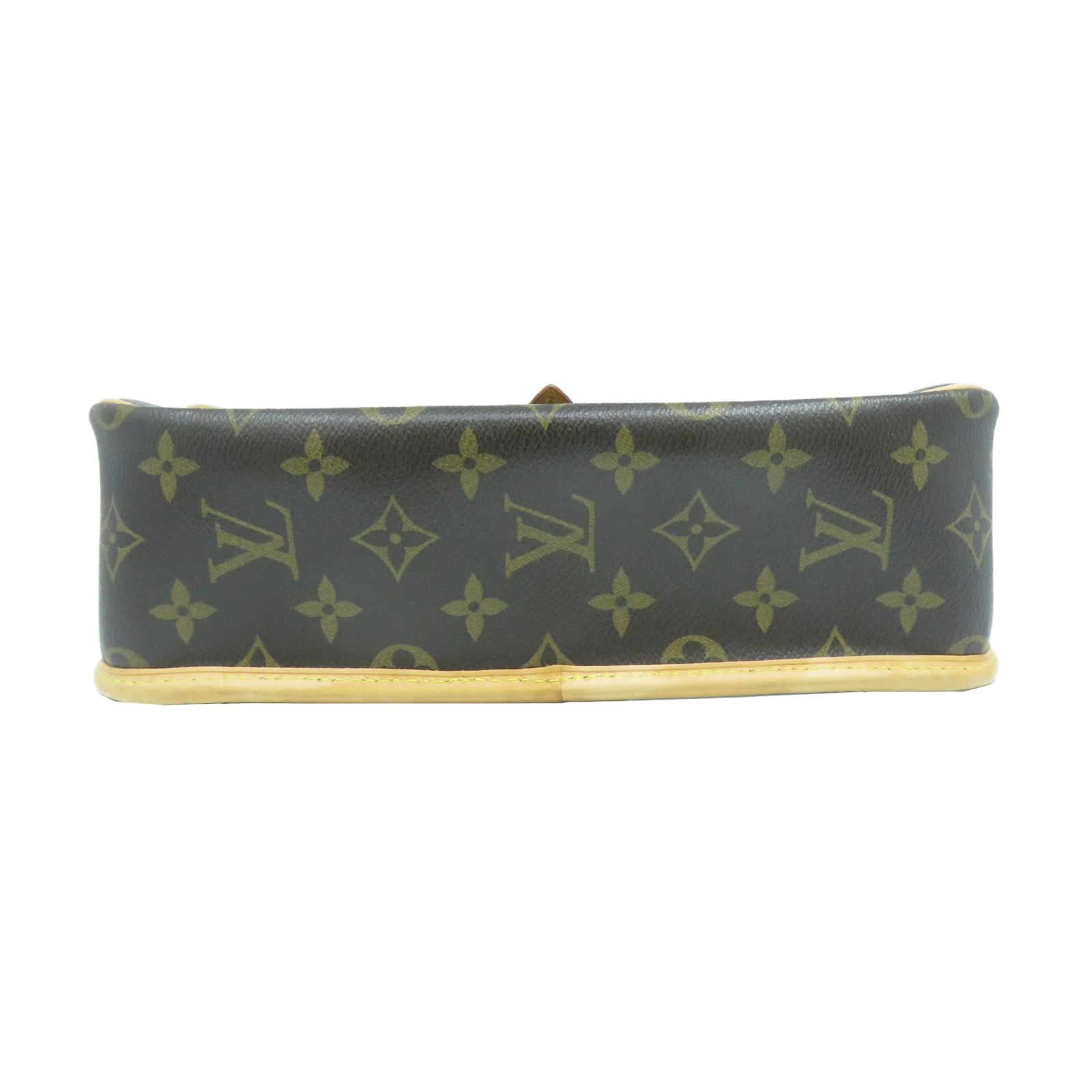 LOUIS VUITTON Monogram Sologne金扣肩背袋啡色