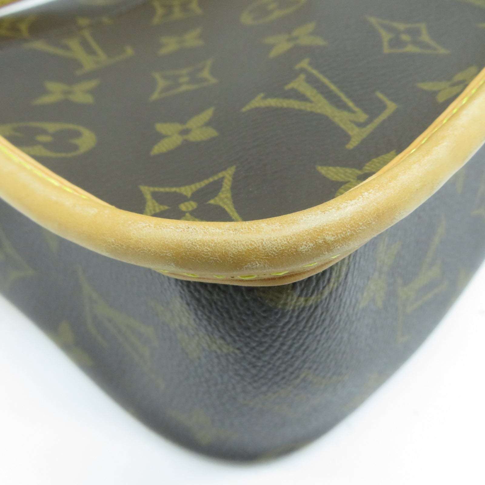 LOUIS VUITTON Monogram Sologne金扣肩背袋啡色