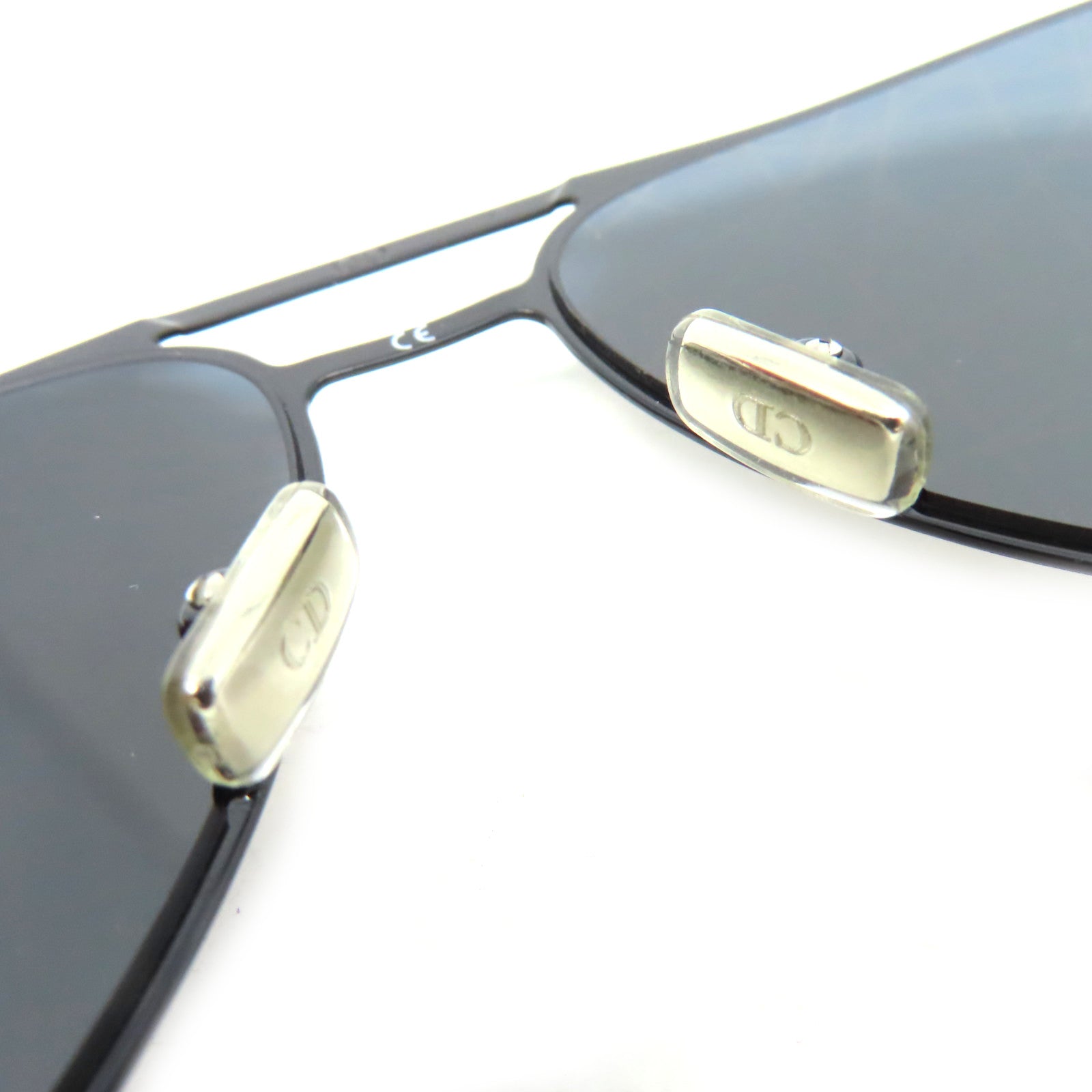 Dior PVC/金屬Sunglasses太陽眼鏡黑色/紫色