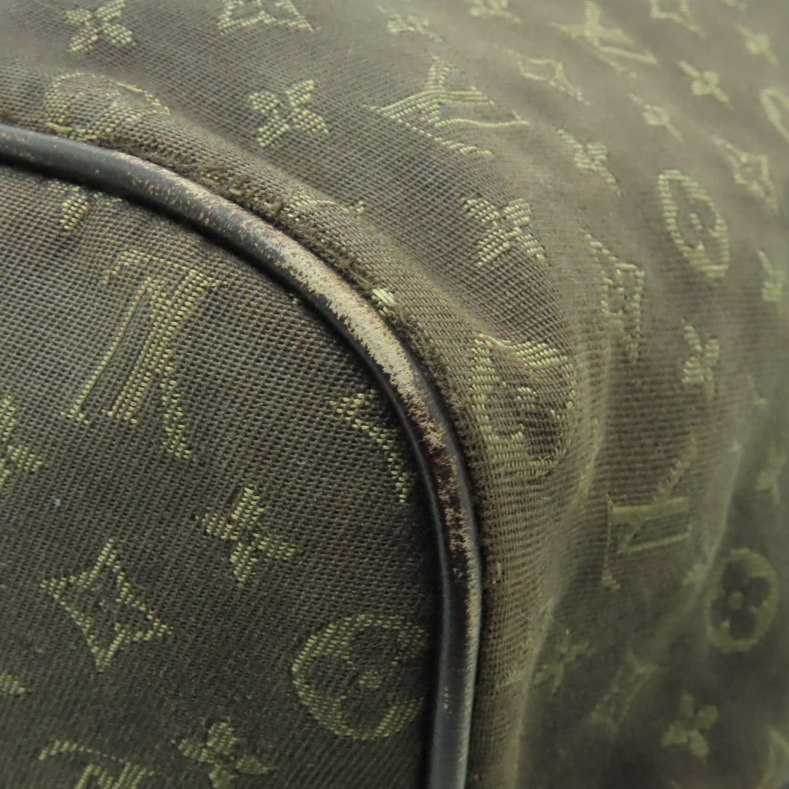 LOUIS VUITTON Monogram Idylle Neverfull MM金扣手挽袋啡色/Fusain