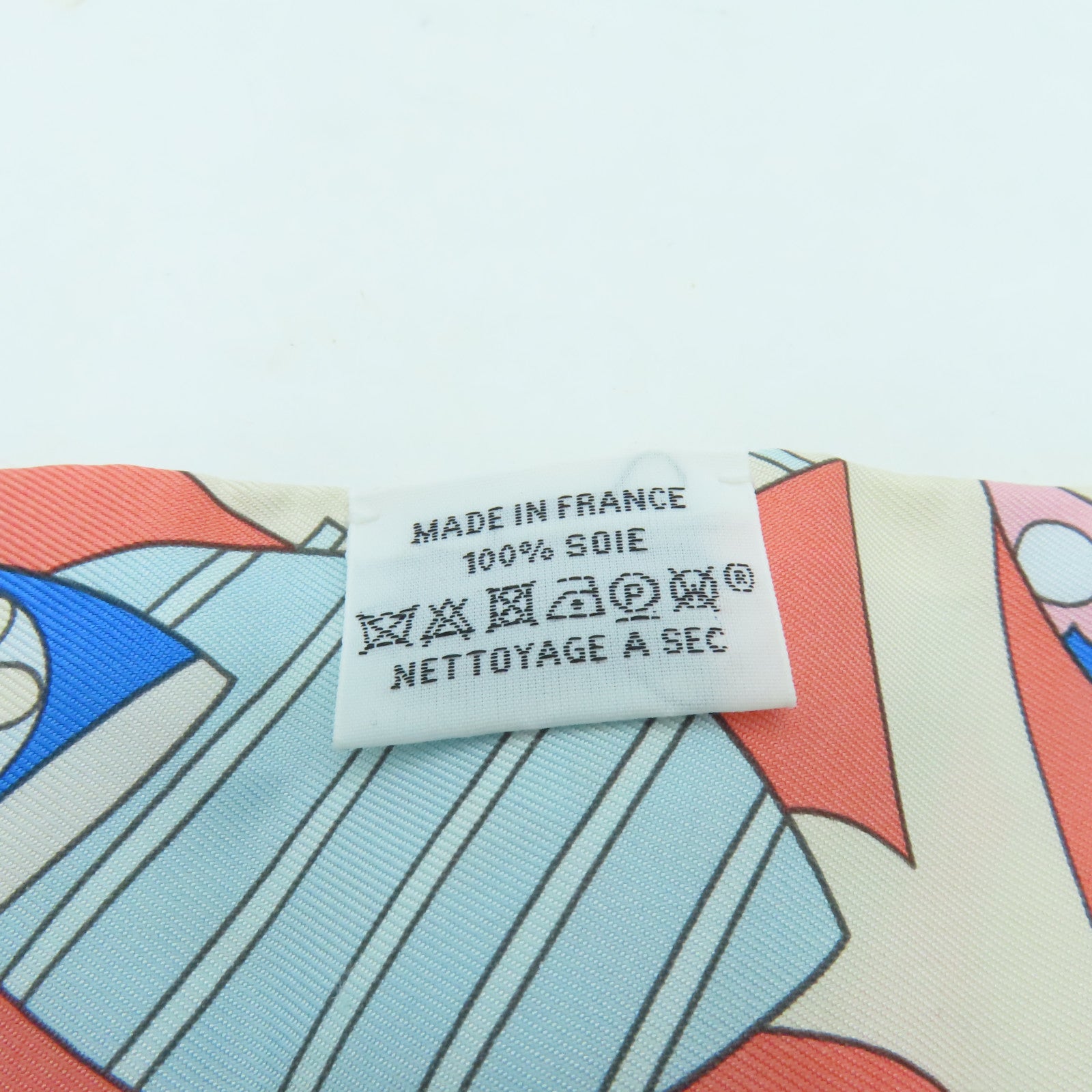 HERMES 絲質Twilly絲巾彩色