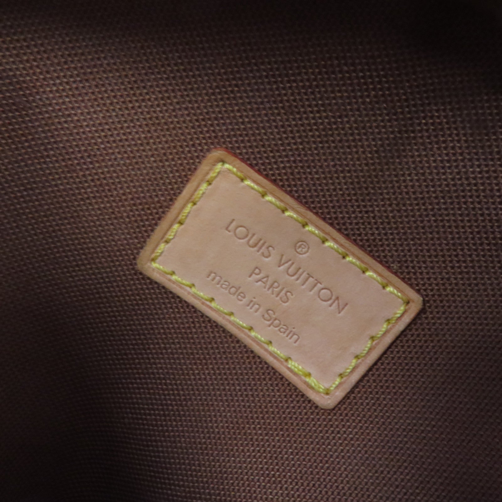 LOUIS VUITTON Monogram Pochette Gange Waist Body Bag金扣腰包啡色