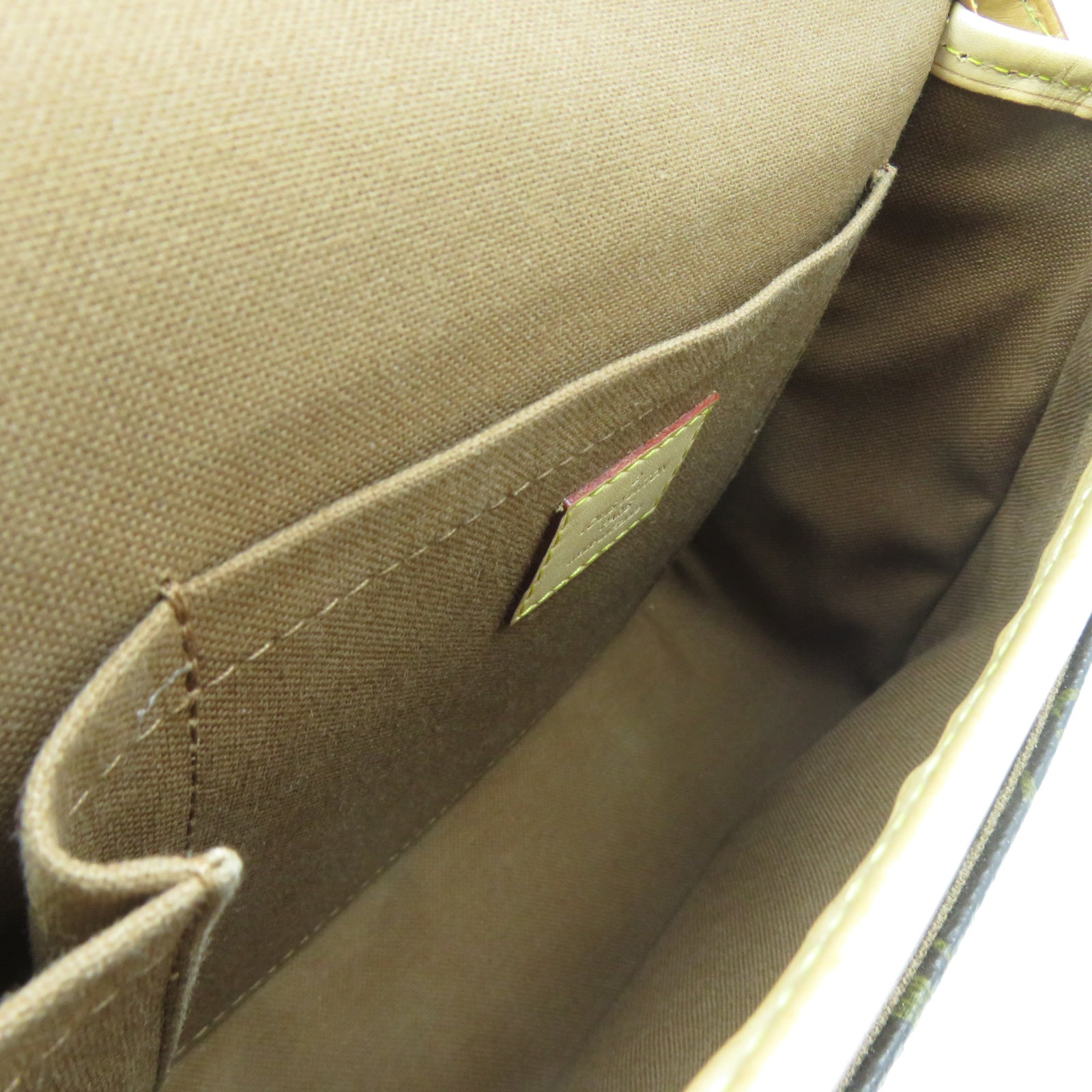 LOUIS VUITTON Monogram Sologne金扣肩背袋啡色