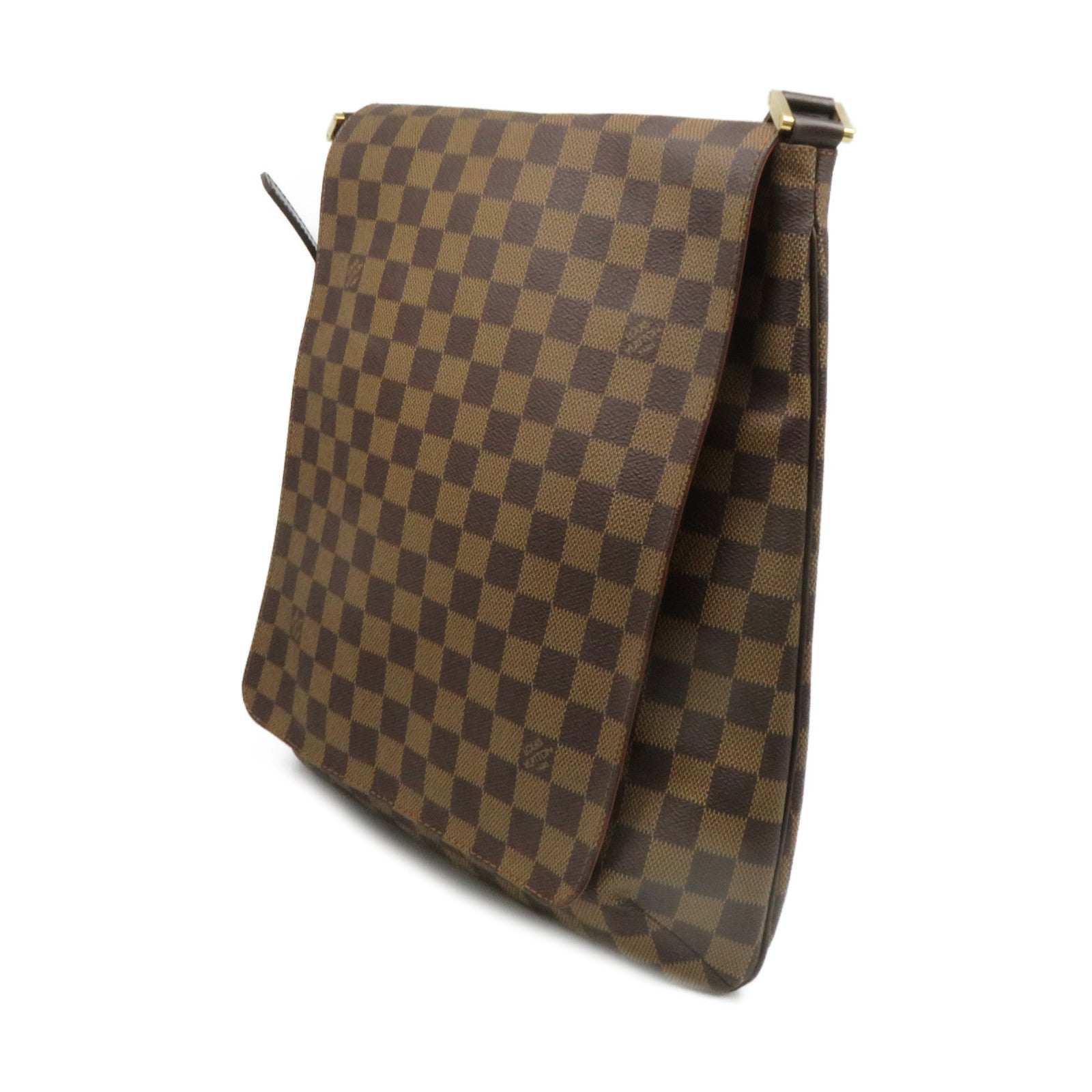 LOUIS VUITTON Damier Musette Shoulder Bag brown