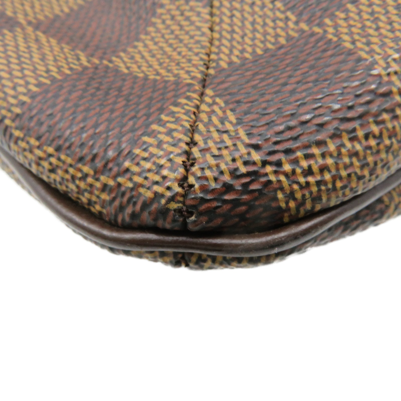 LOUIS VUITTON Damier Musette Shoulder Bag brown