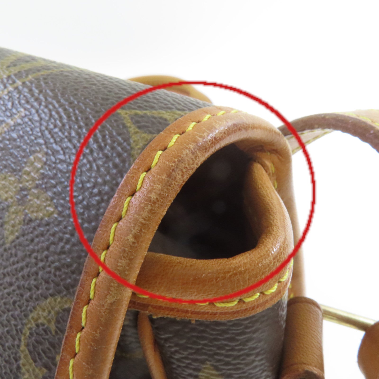 LOUIS VUITTON Monogram Sologne Shoulder Bag金扣肩背袋啡色