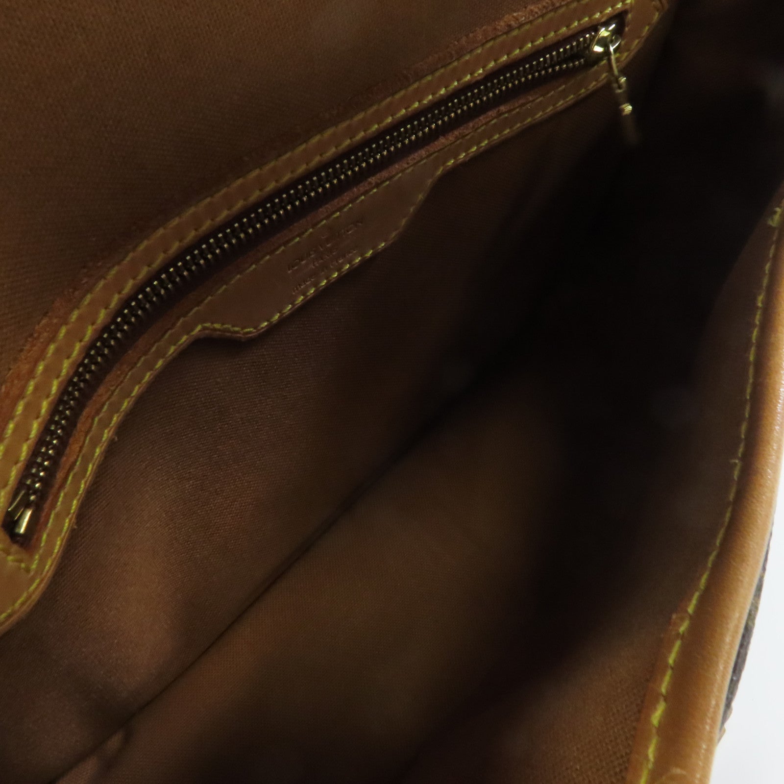 LOUIS VUITTON Monogram Sologne Shoulder Bag金扣肩背袋啡色