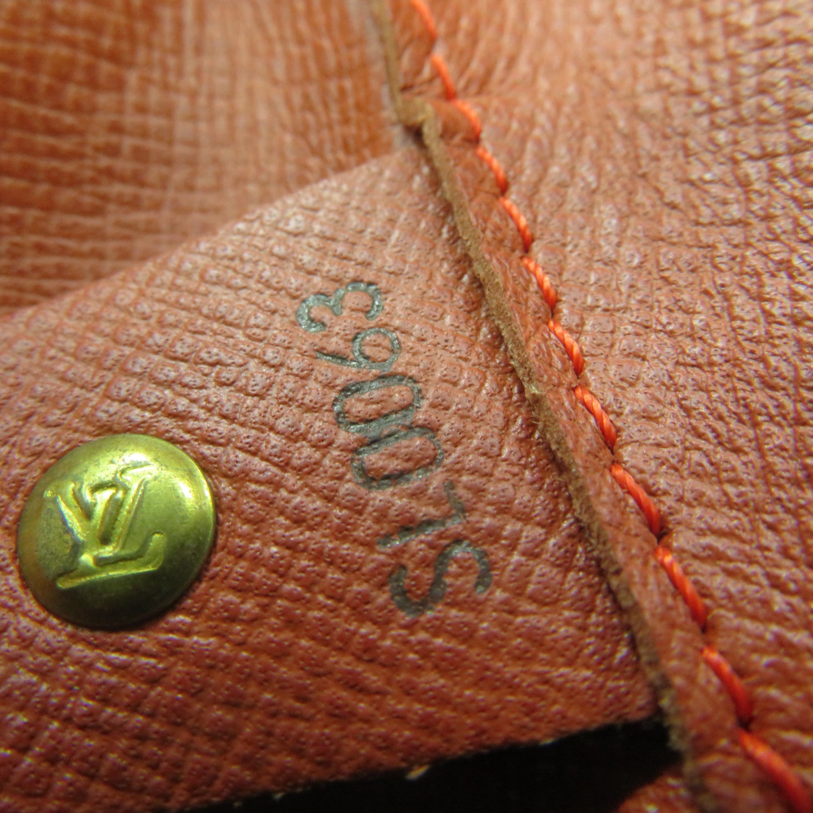 LOUIS VUITTON Damier Musette Shoulder Bag brown