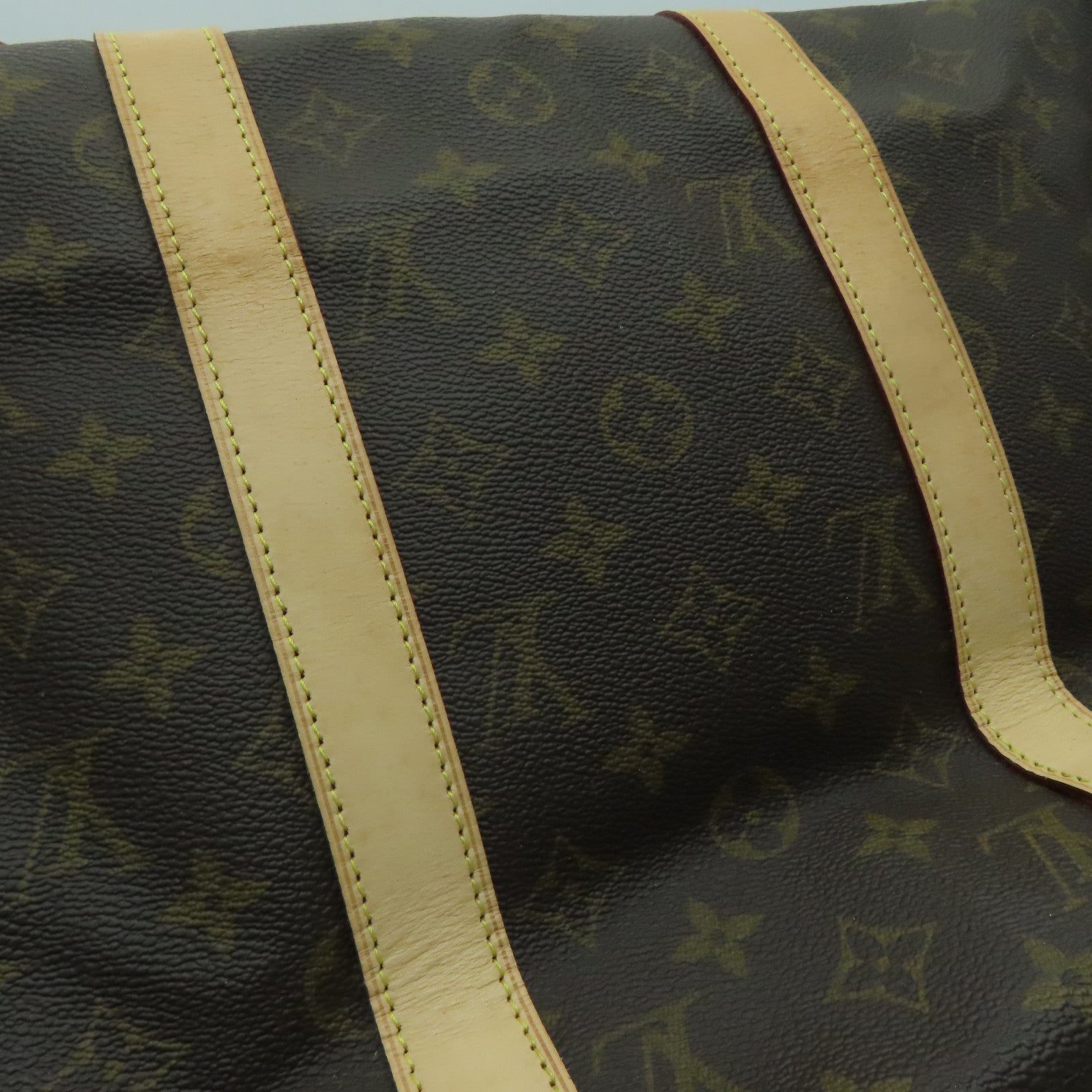 LOUIS VUITTON Monogram Keepall Bandouliere 50手挽肩背兩用袋啡色