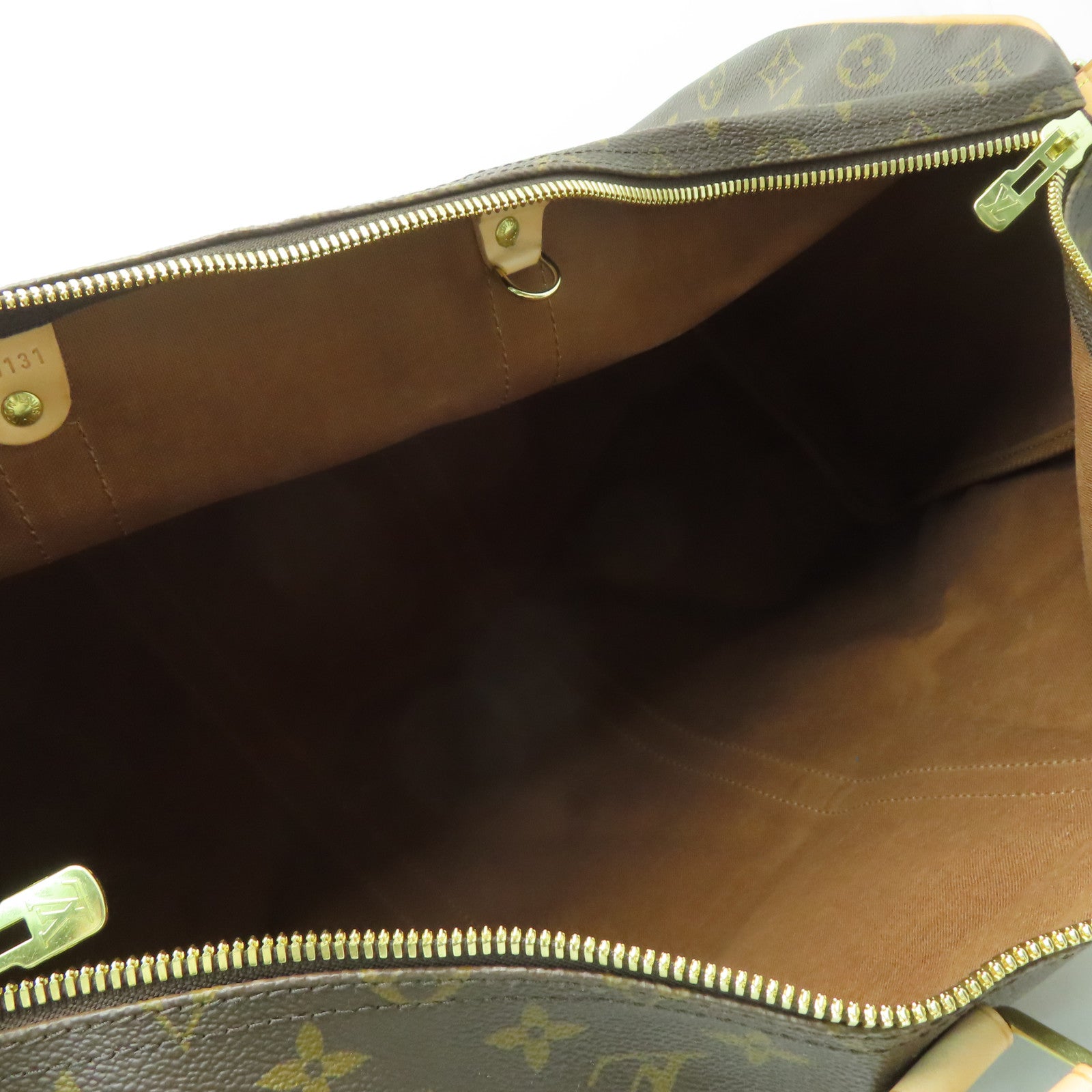 LOUIS VUITTON Monogram Keepall Bandouliere 50手挽肩背兩用袋啡色