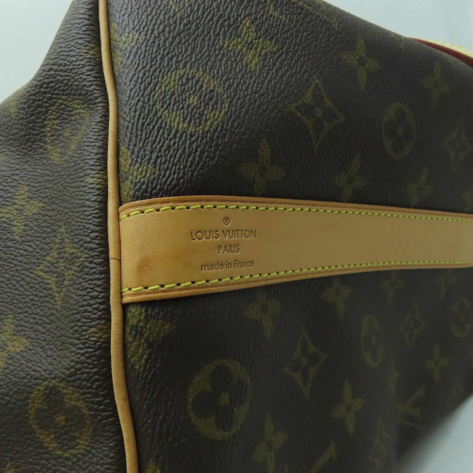 LOUIS VUITTON Monogram Keepall Bandouliere 50手挽肩背兩用袋啡色