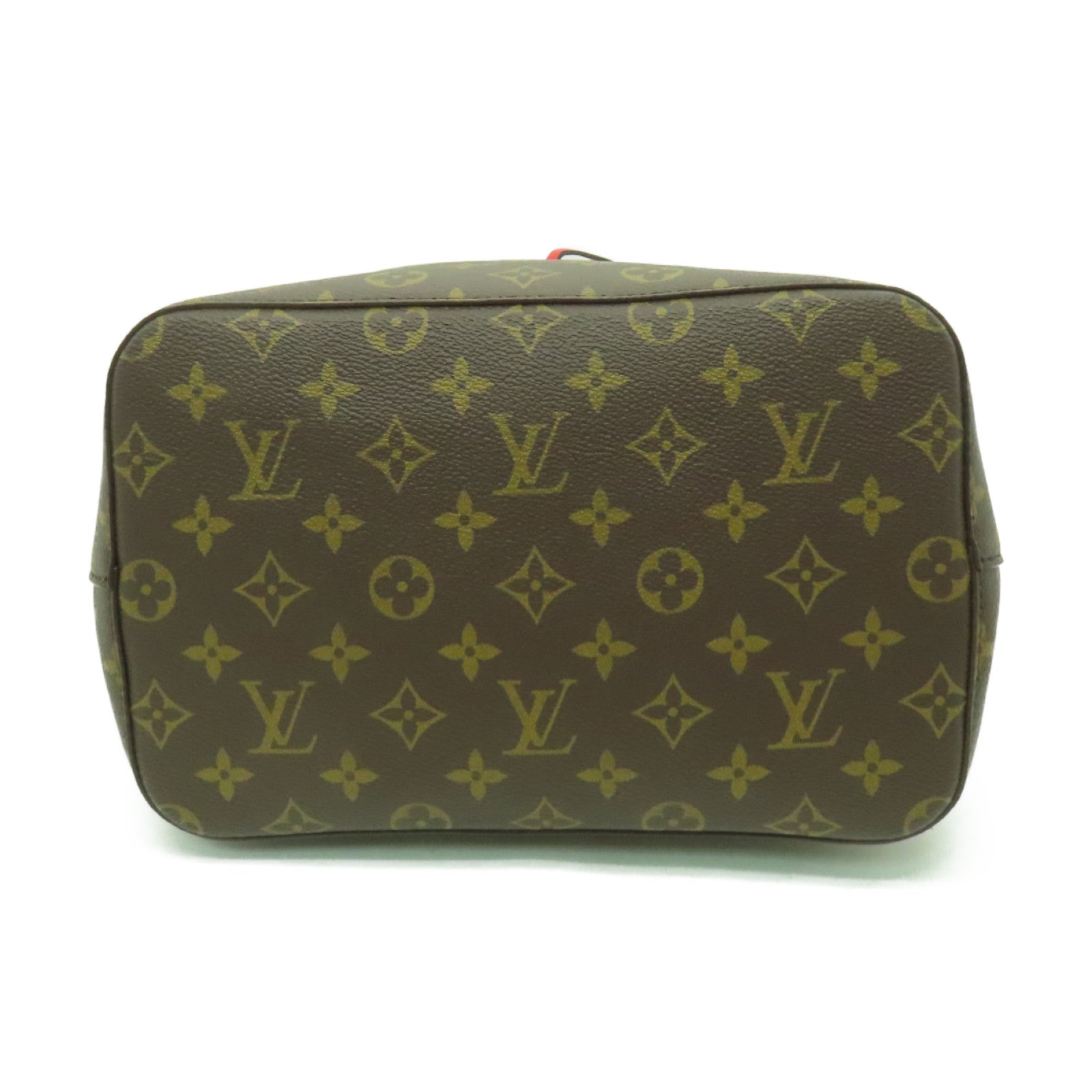 LOUIS VUITTON Monogram NeoNoe MM金扣肩背袋棕色