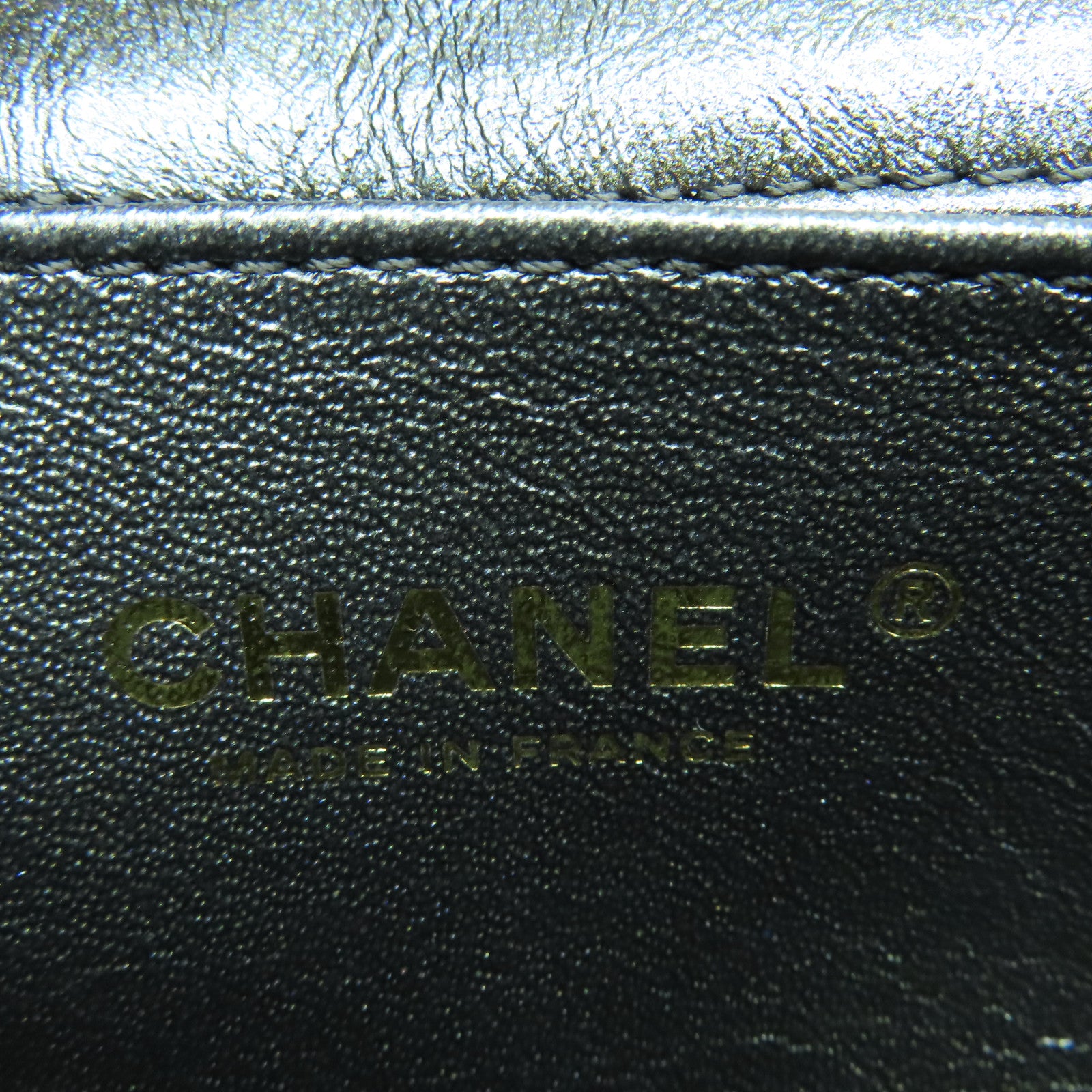 CHANEL 【激減優惠】菱格牛皮皮革Waist Bag金扣腰包黑色