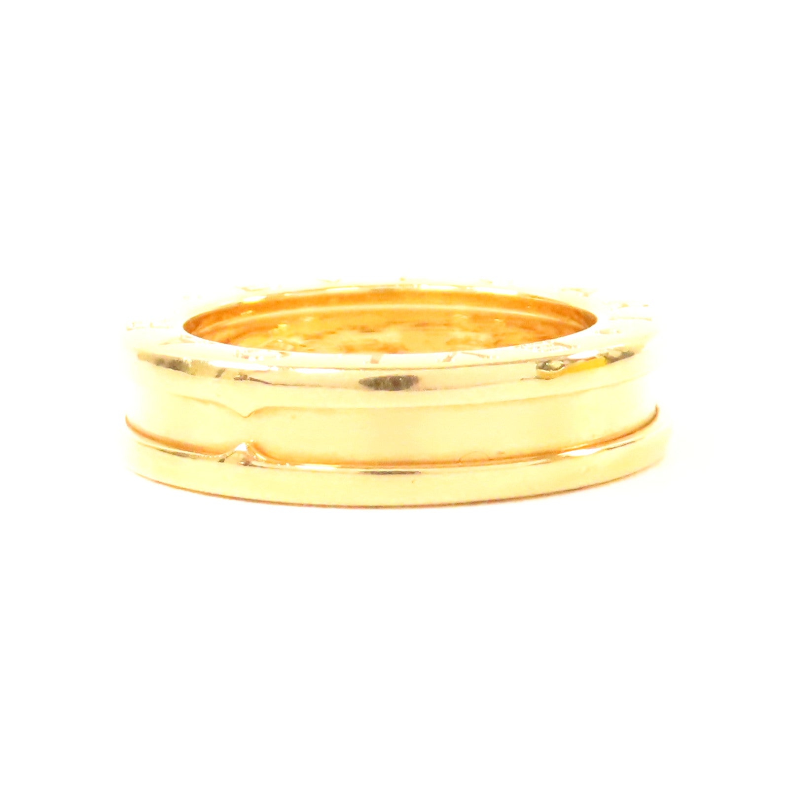 BVLGARI 18K黃金B-zero1 One-Band戒指US#4.25