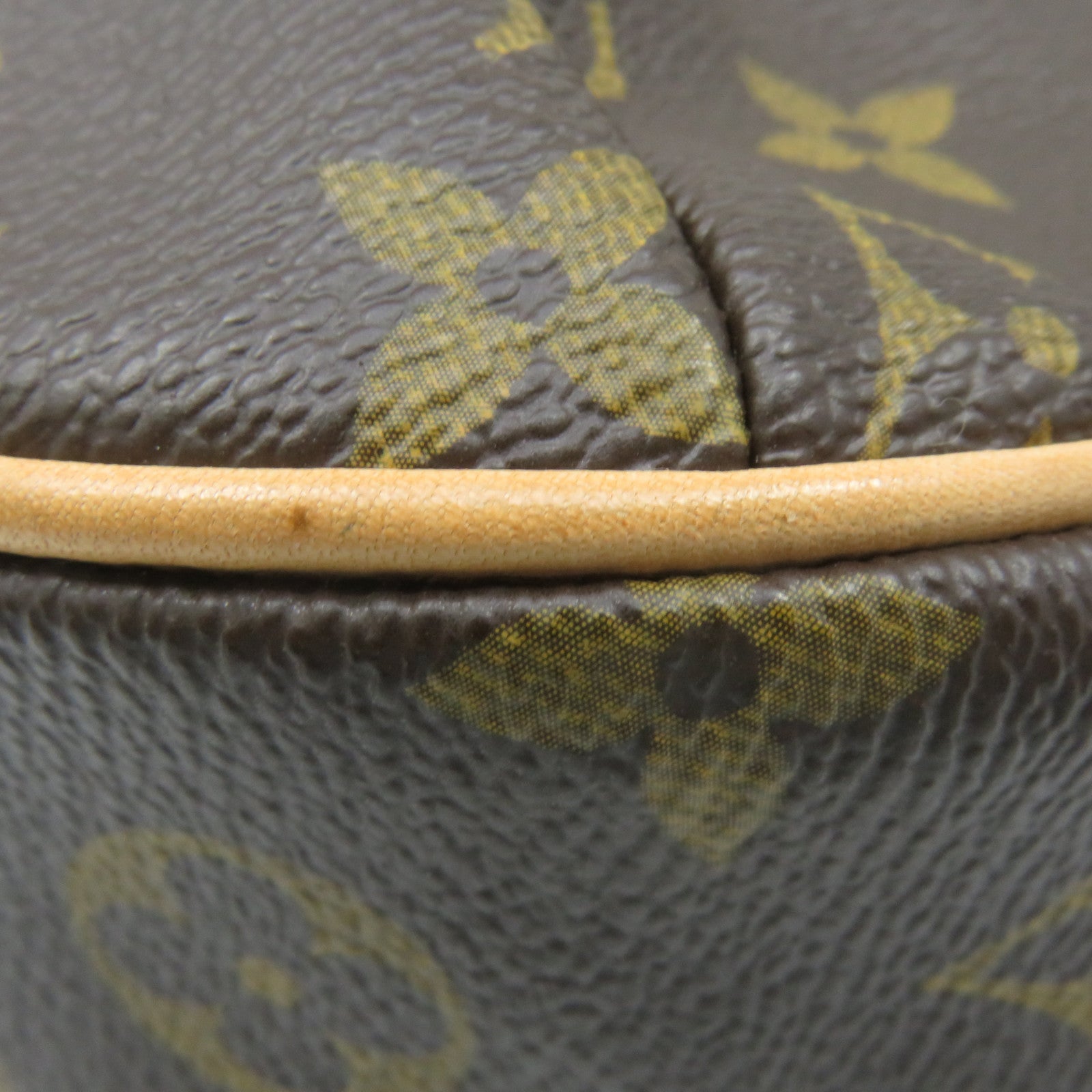 LOUIS VUITTON Monogram Odeon GM Shoulder Bag brown