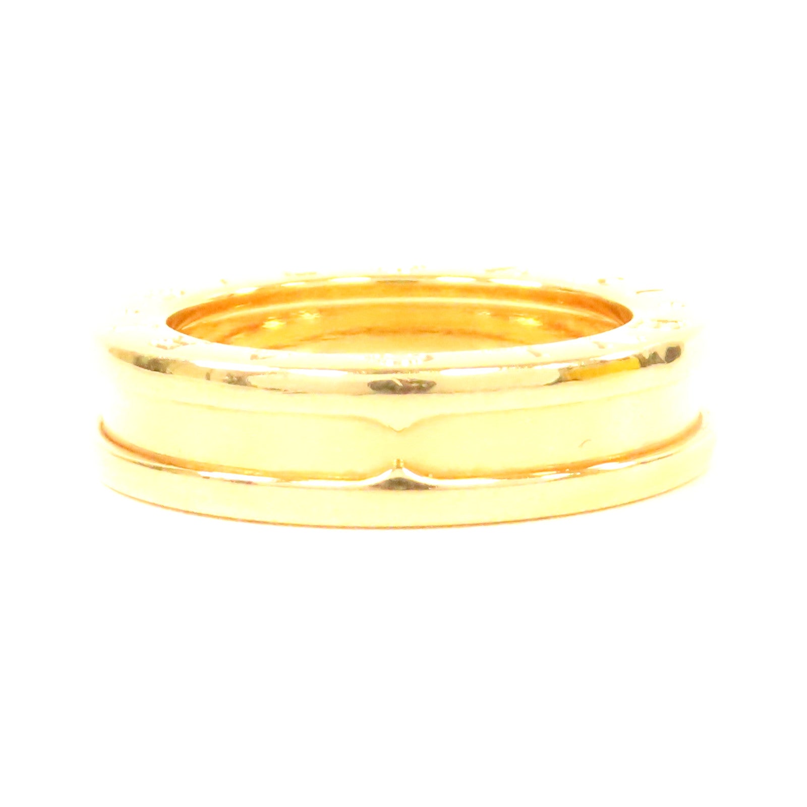 BVLGARI 18K黃金B-zero1 One-Band戒指US#4.25