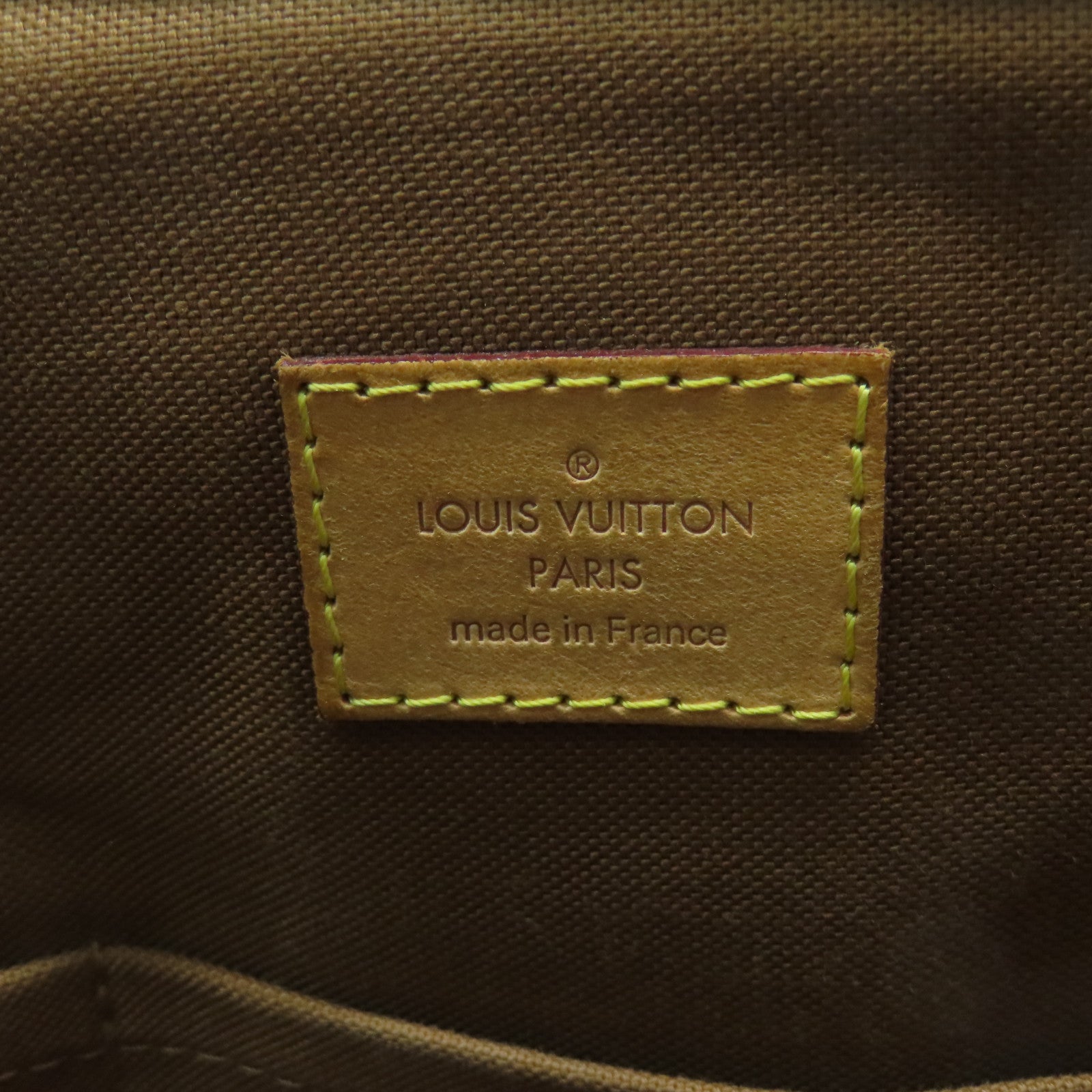LOUIS VUITTON Monogram Tivoli GM金扣肩背袋啡色