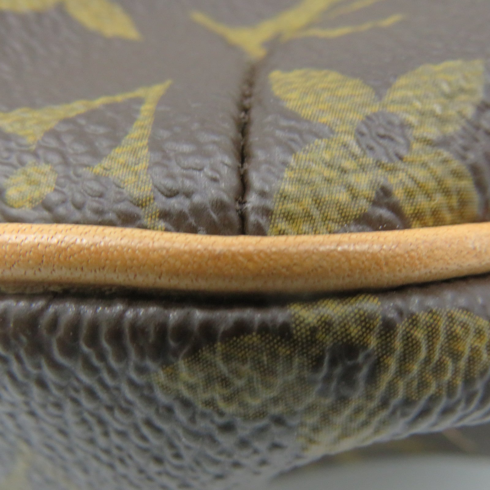 LOUIS VUITTON Monogram Odeon GM Shoulder Bag brown