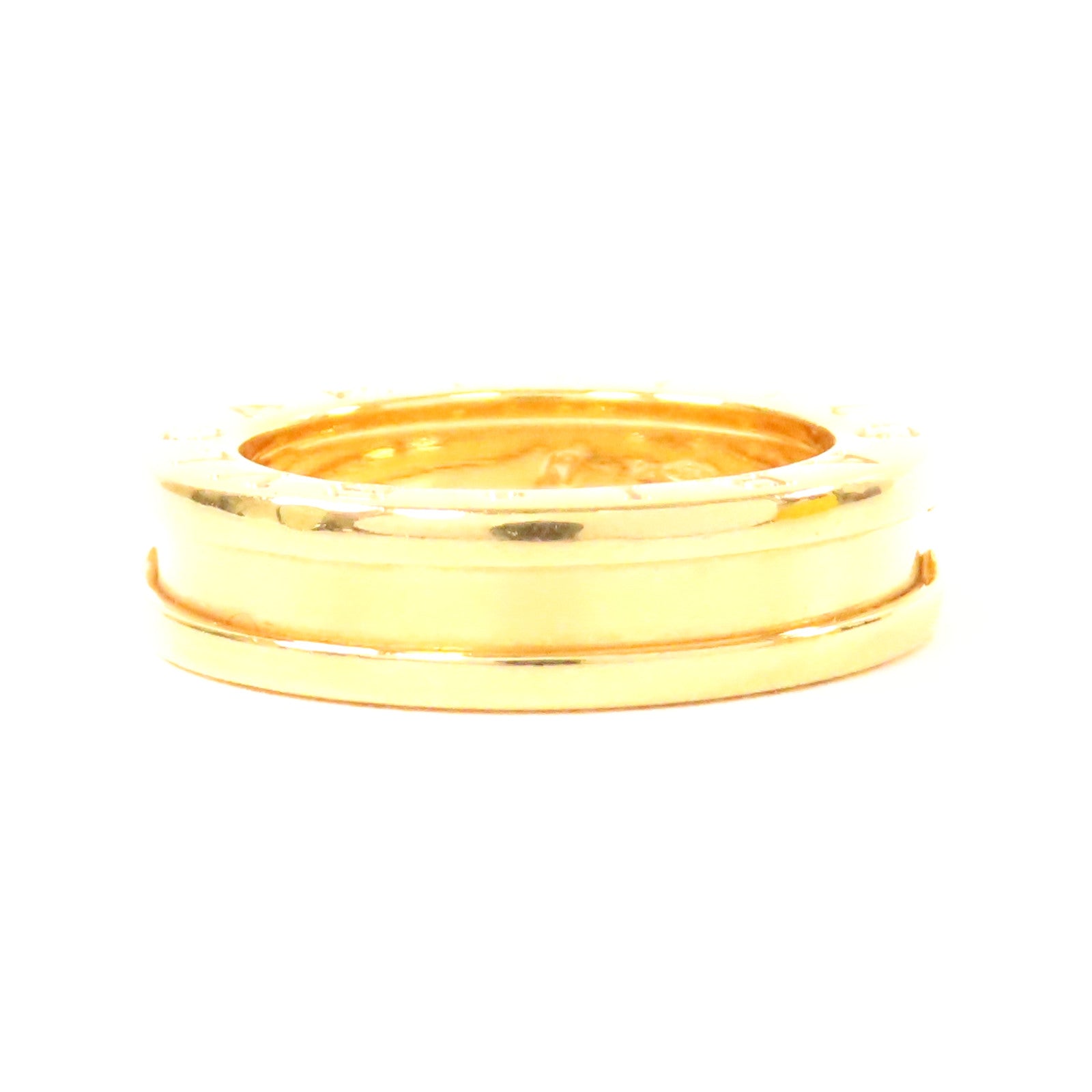 BVLGARI 18K黃金B-zero1 One-Band戒指US#4.25