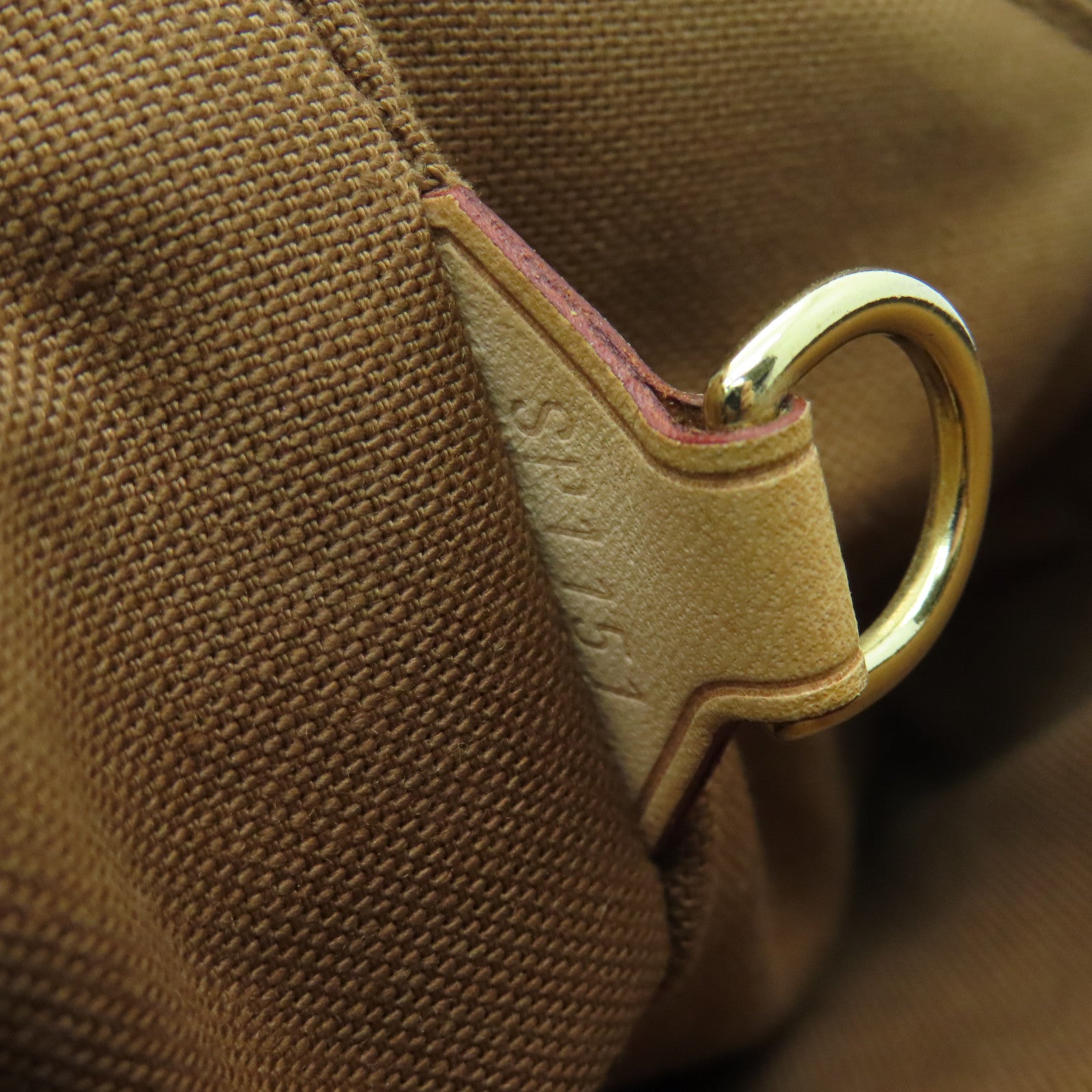 LOUIS VUITTON Monogram Tivoli GM金扣肩背袋啡色