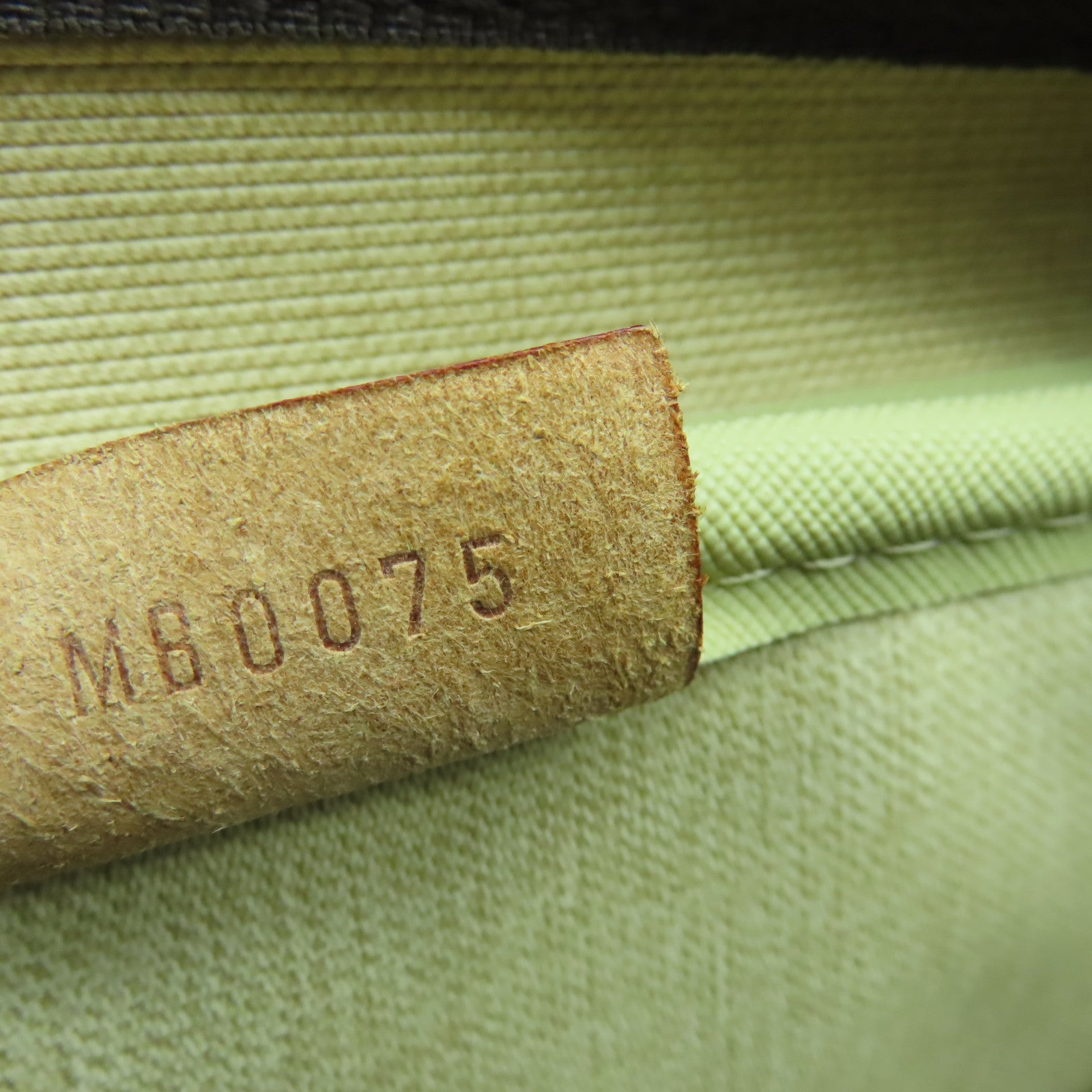 LOUIS VUITTON Monogram Deauville GM金扣手挽袋啡色