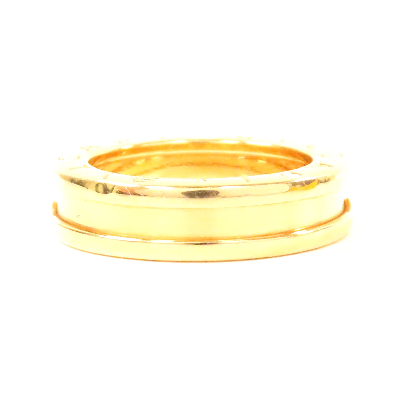 BVLGARI 18K黃金B-zero1 One-Band戒指US#4.25